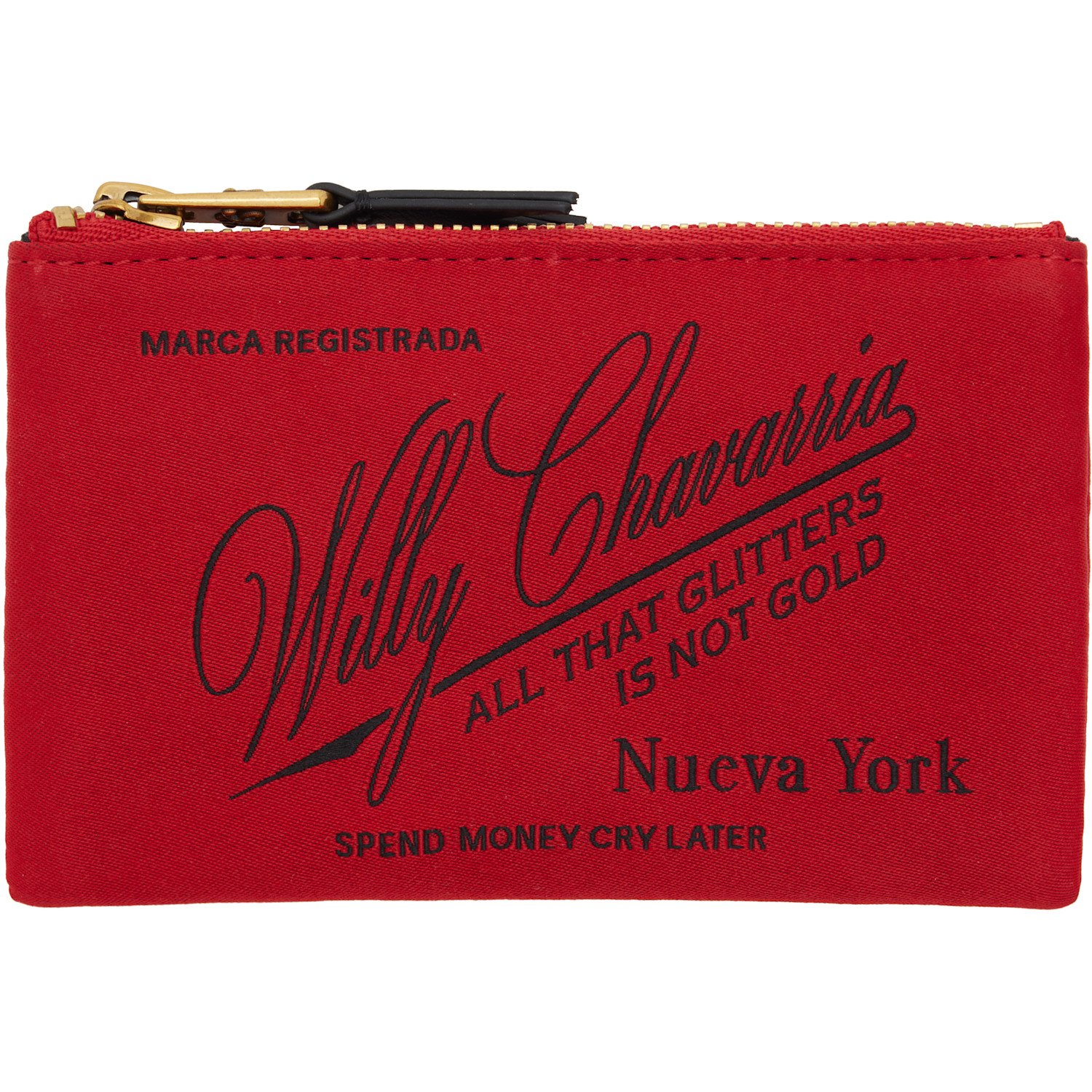  Willy Chavarria Red Label Wallet 