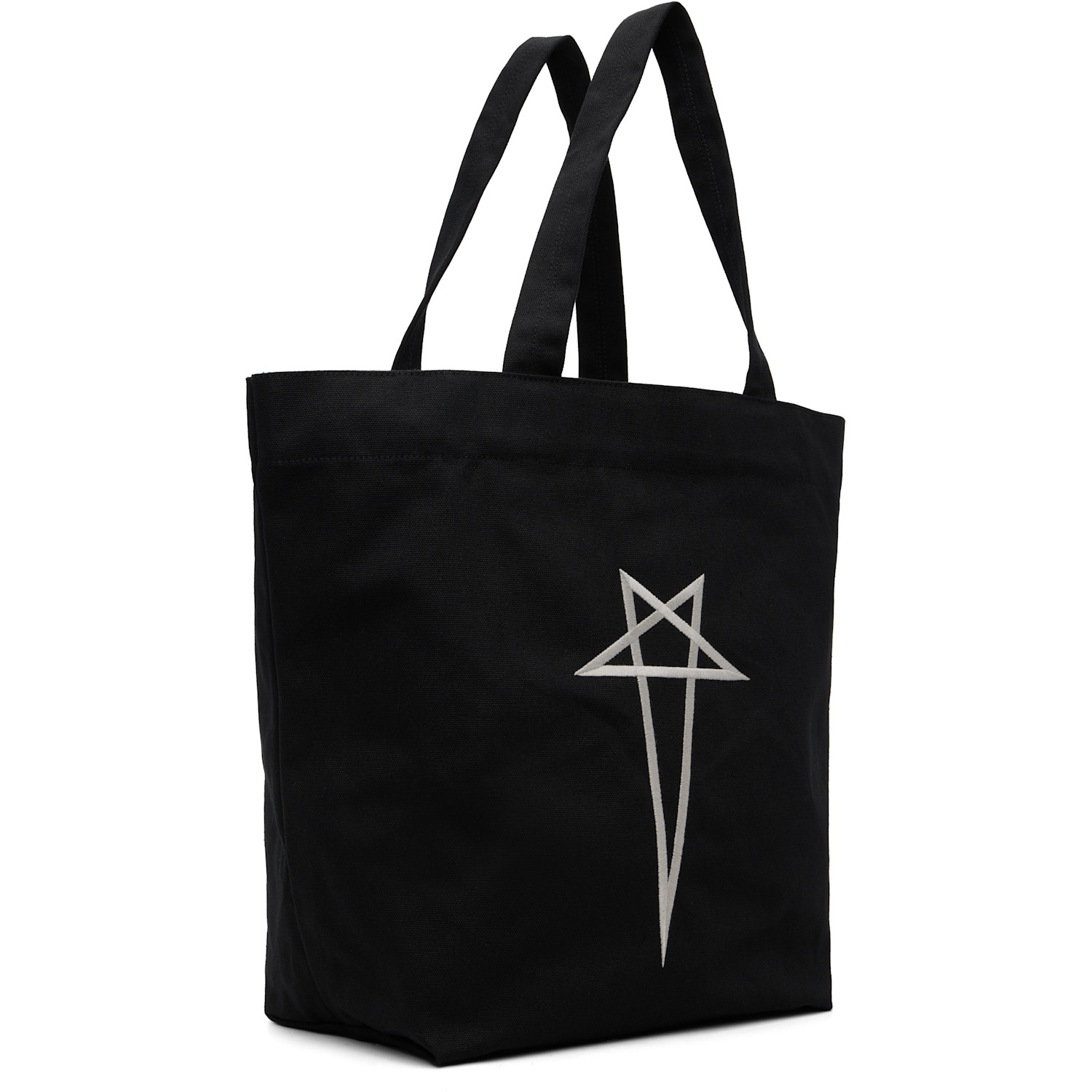  Rick Owens Black Temple Mini Beach Tote 