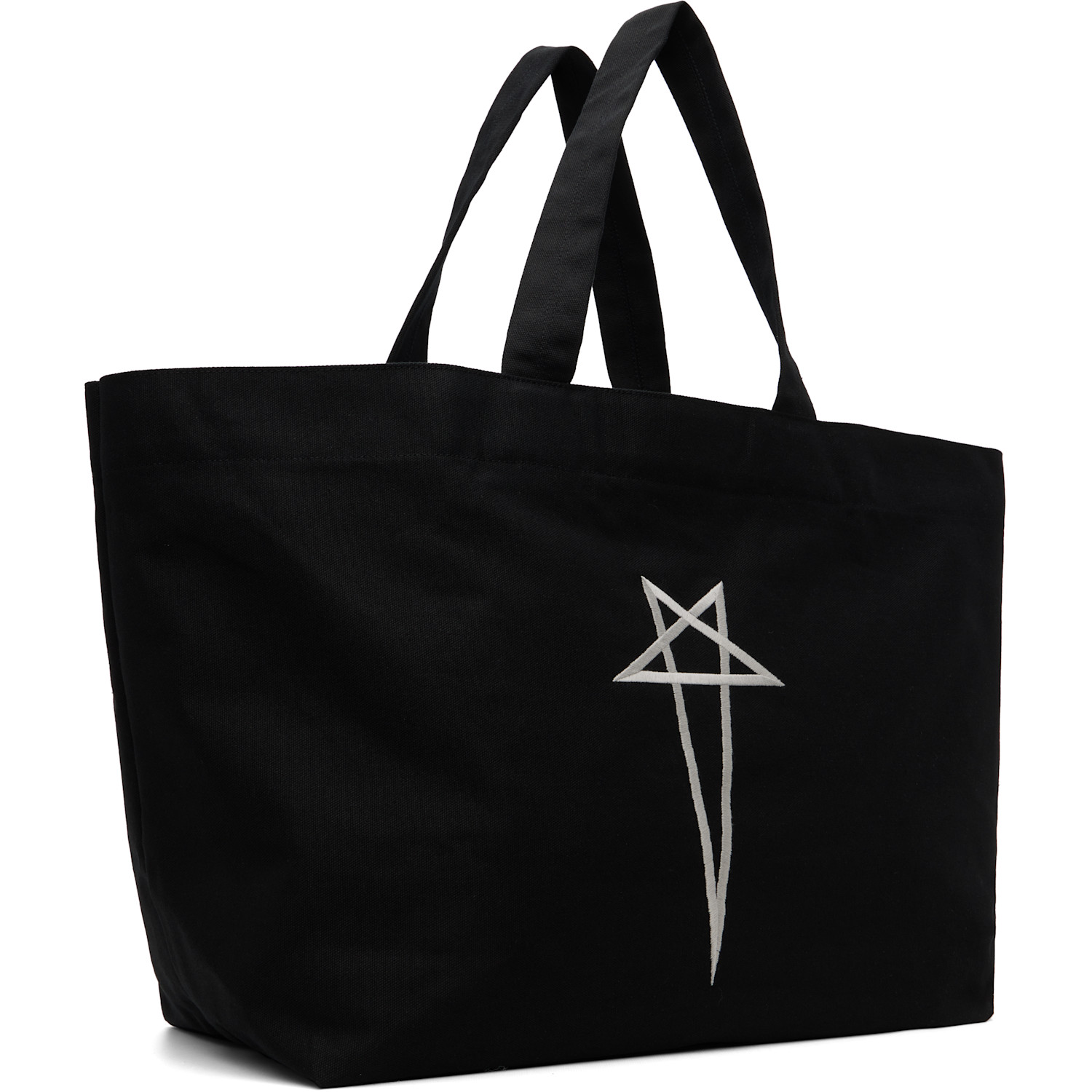 Rick Owens Black Temple Beach Tote 