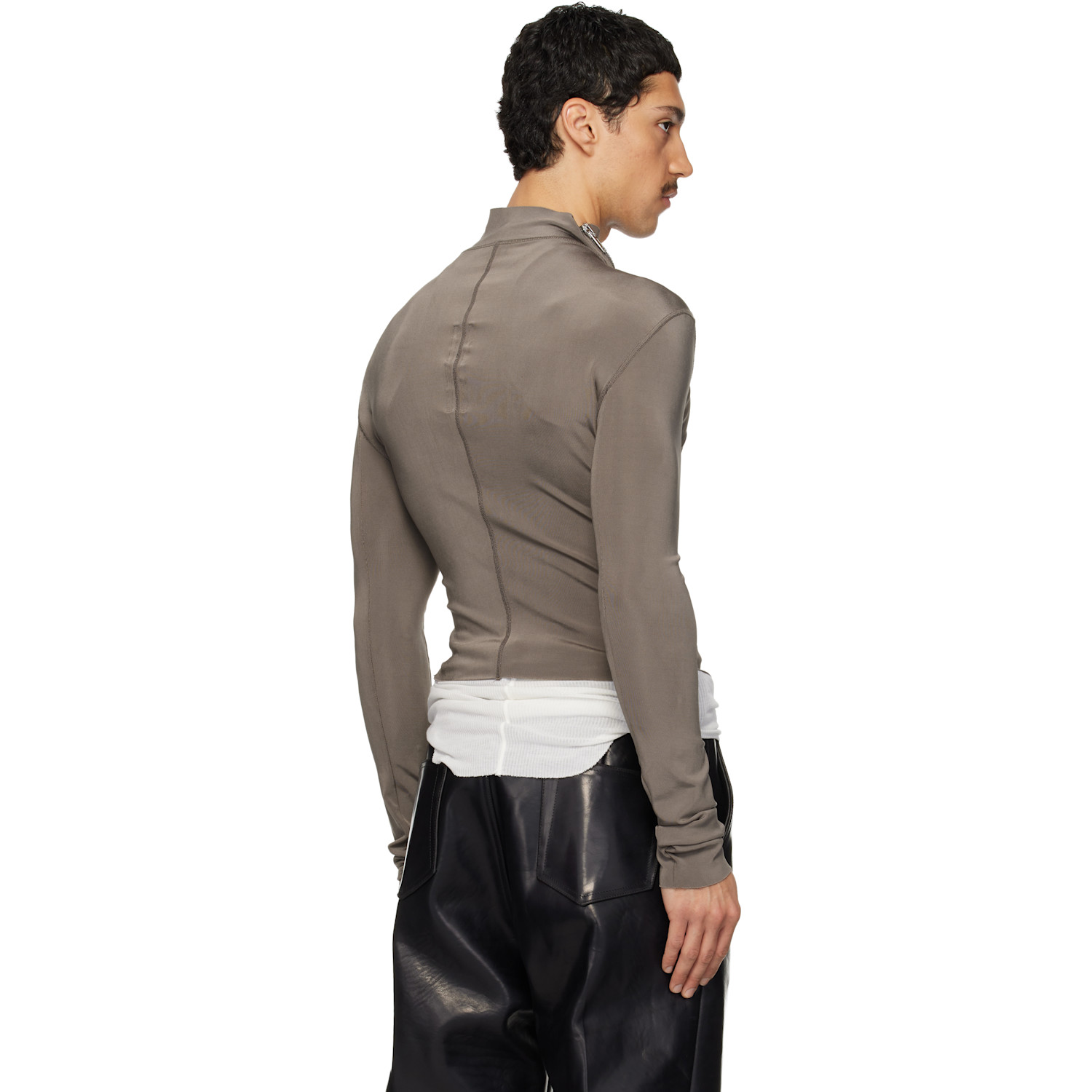  Rick Owens Gray Temple Gary Jacket 