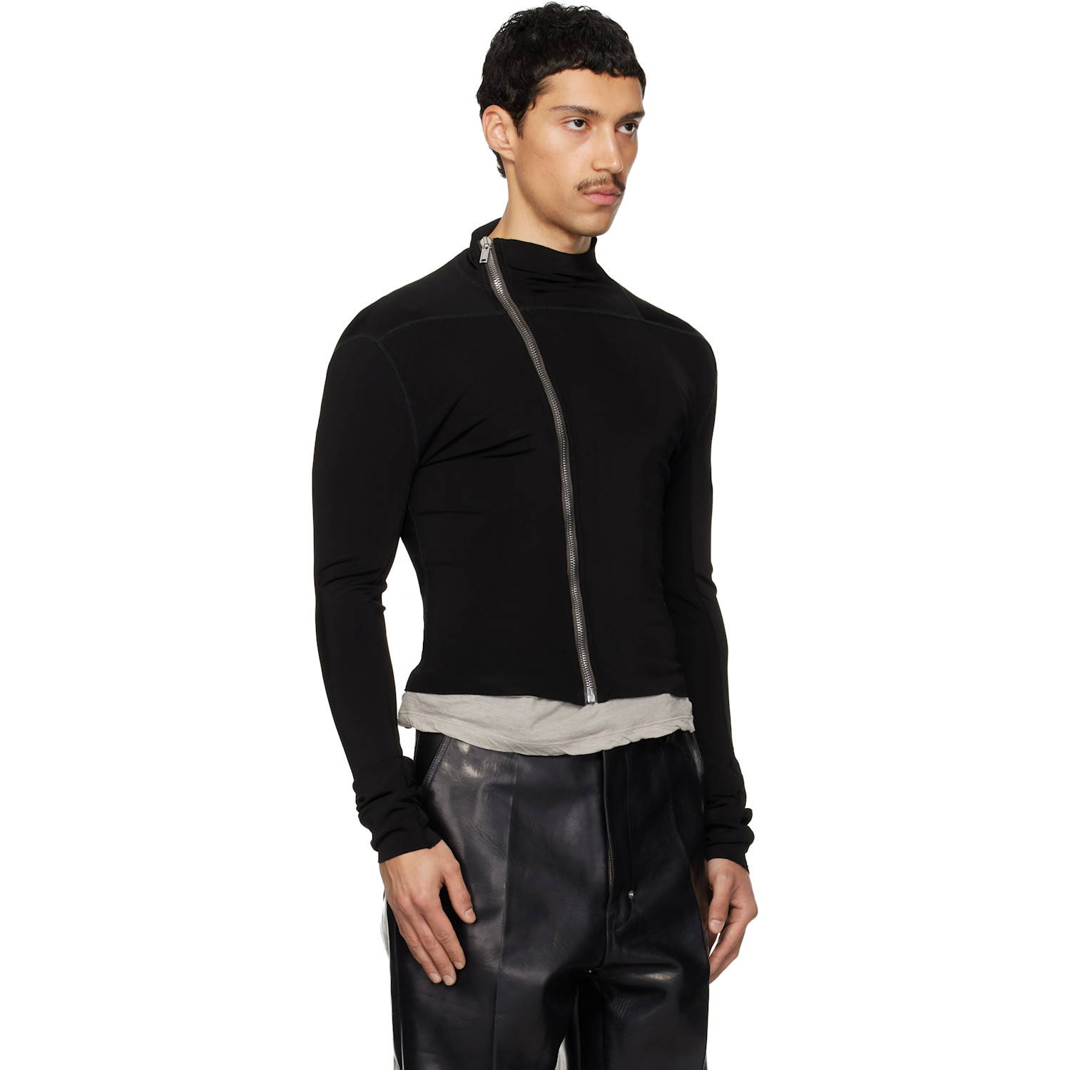  Rick Owens Black Temple Gary Jacket 