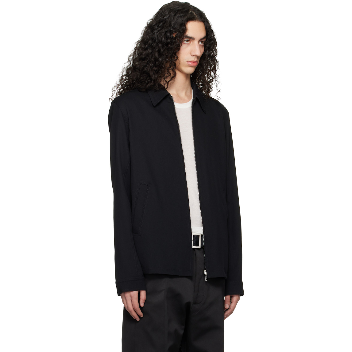 Rick Owens Black Temple Brad Jacket 