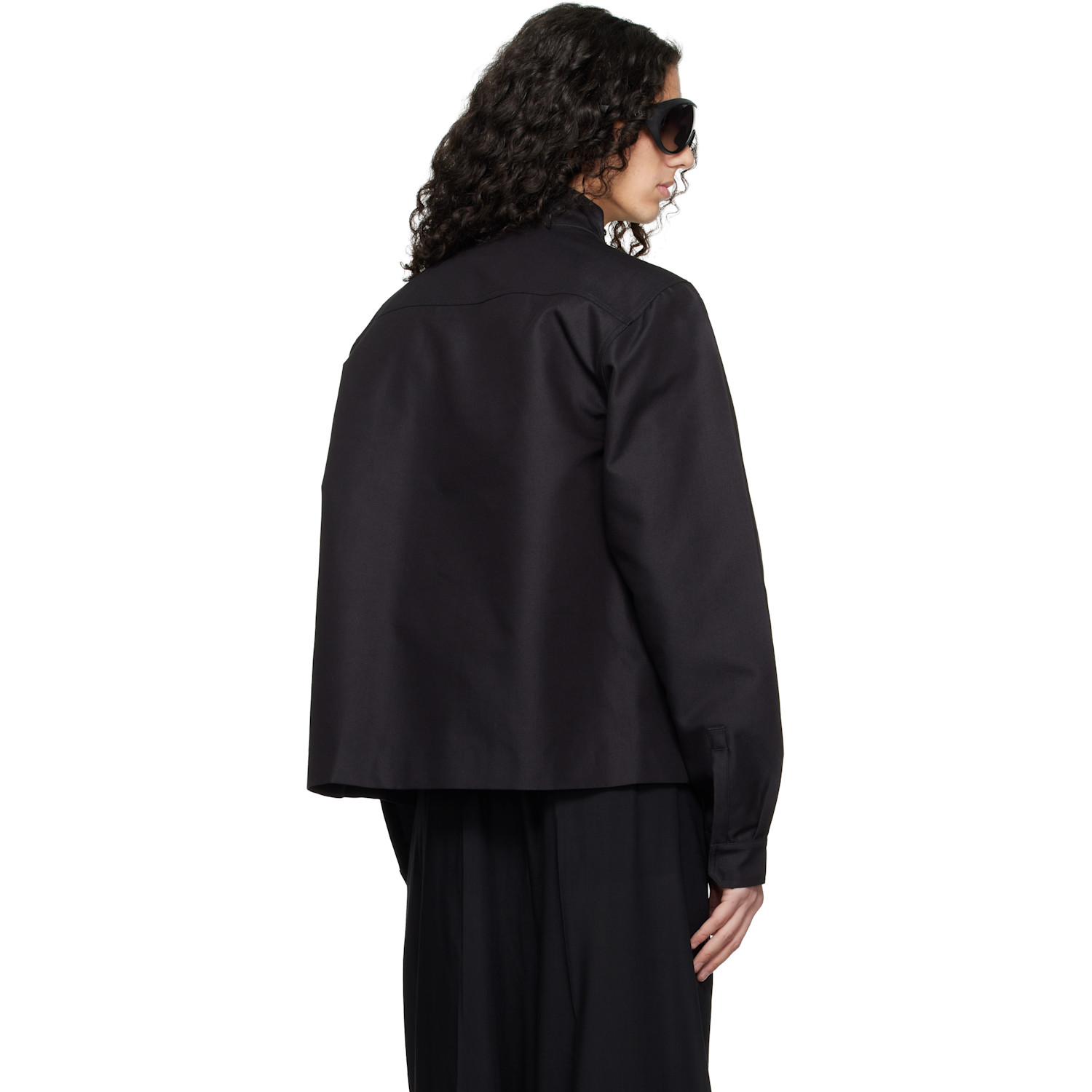  Rick Owens Black Temple Lpm Jacket 