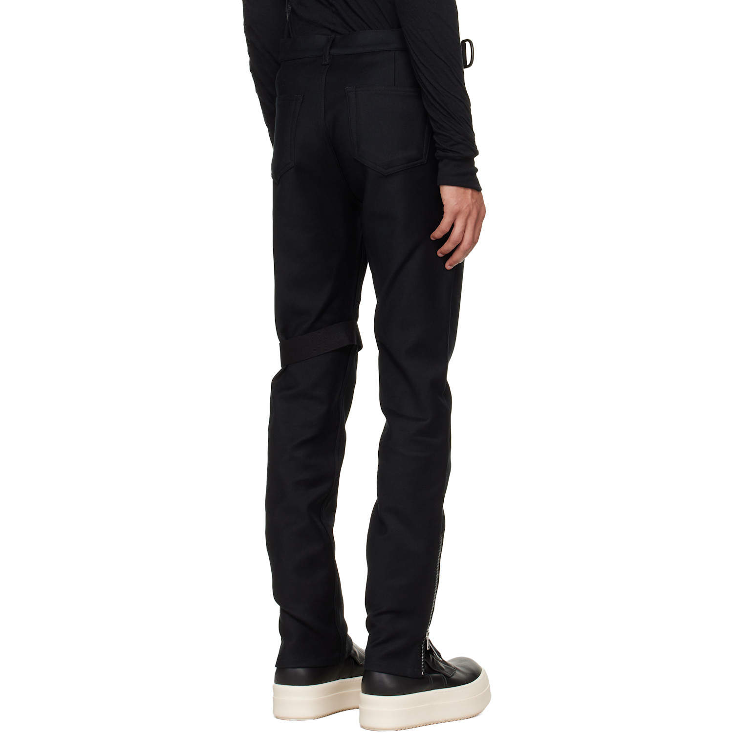  Rick Owens Black Temple Blixa Jeans 