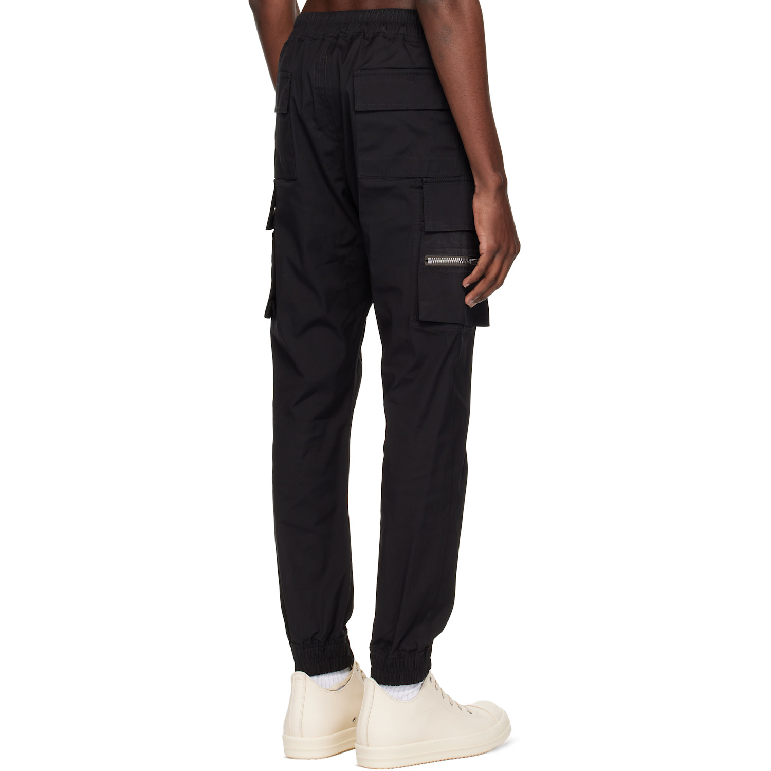  Rick Owens Black Temple Mastodon Cargo Pants 