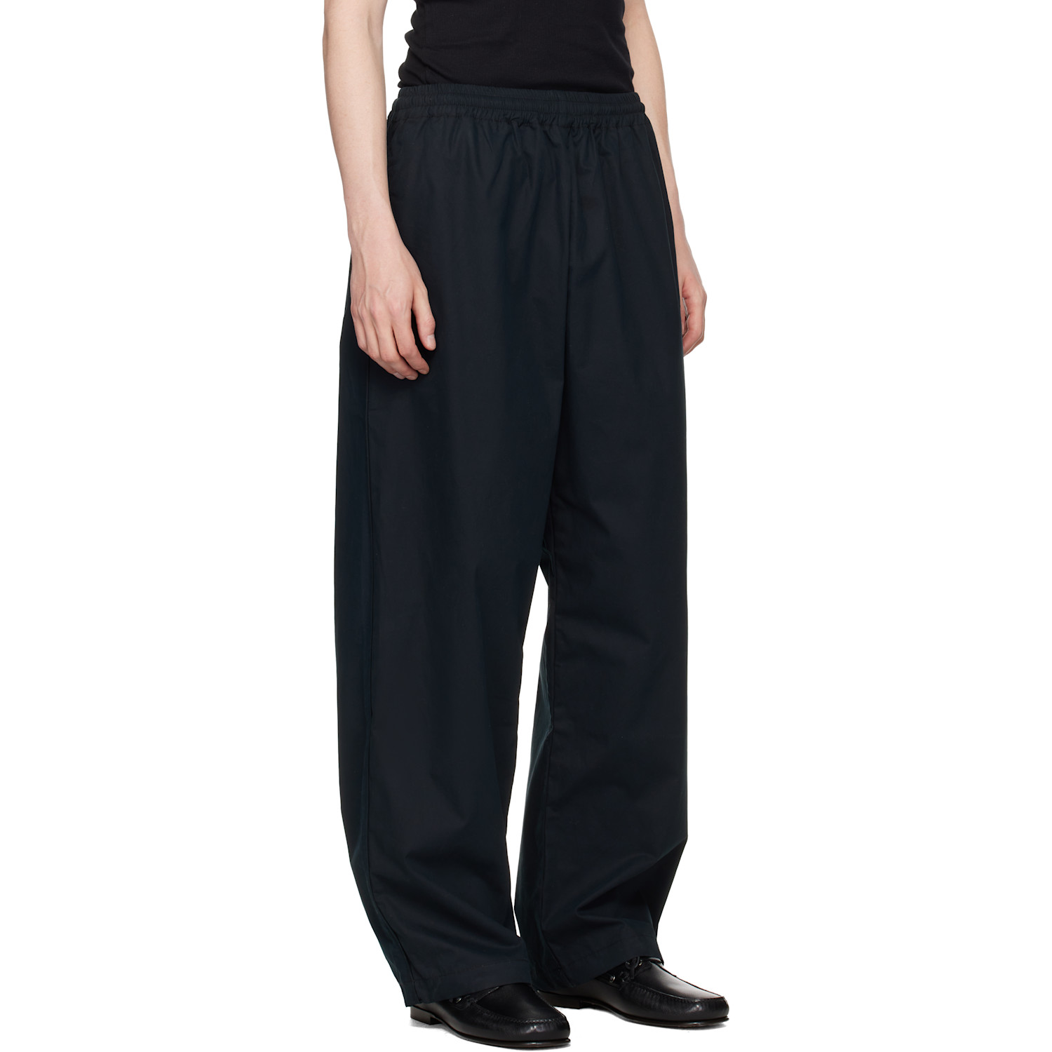  Willy Chavarria Black Ruff Rider Track Pants 