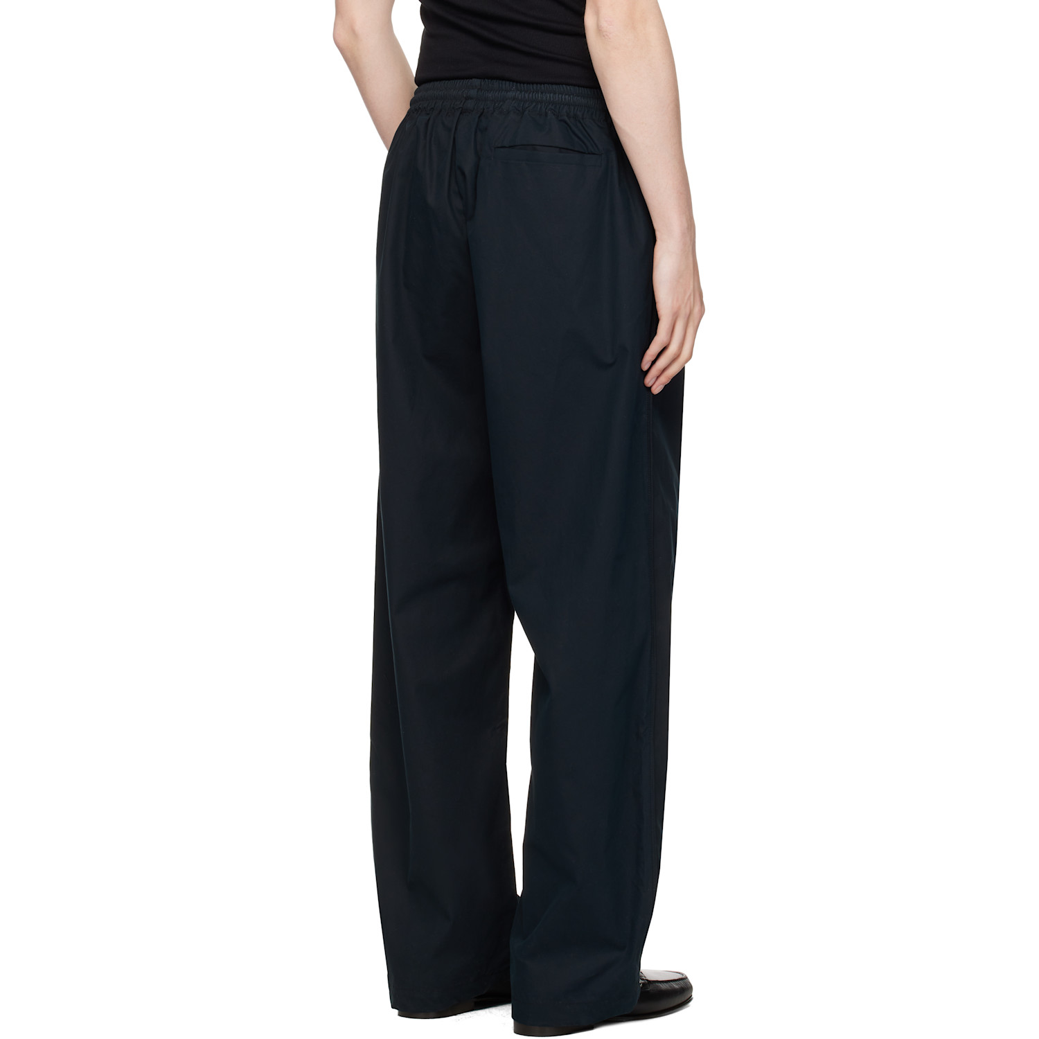  Willy Chavarria Black Ruff Rider Track Pants 