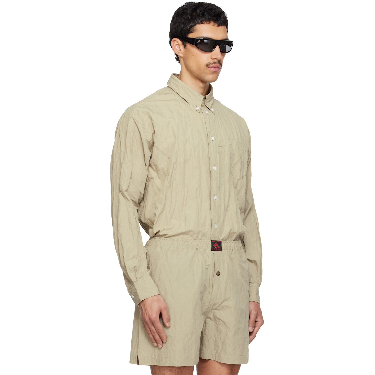  Willy Chavarria Taupe Veterano Shirt 