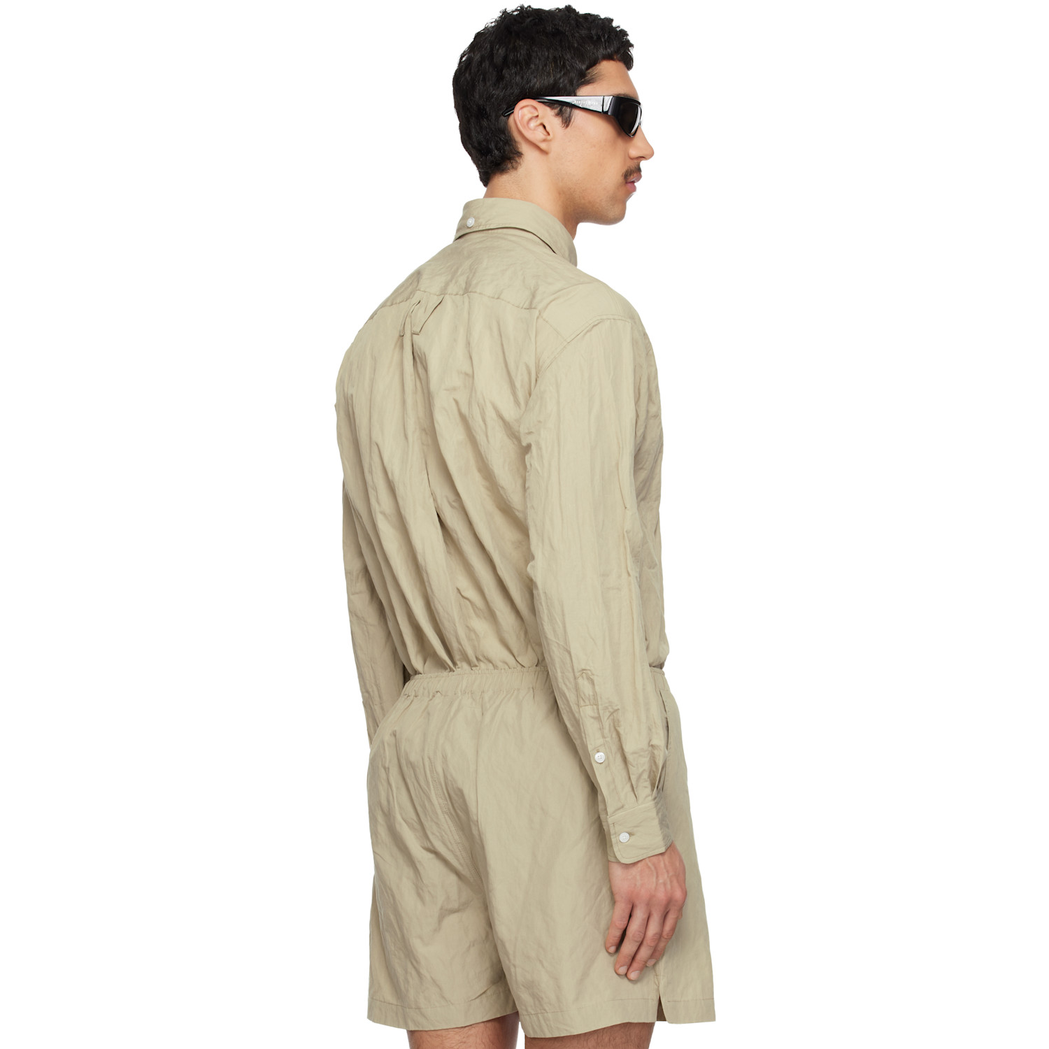  Willy Chavarria Taupe Veterano Shirt 