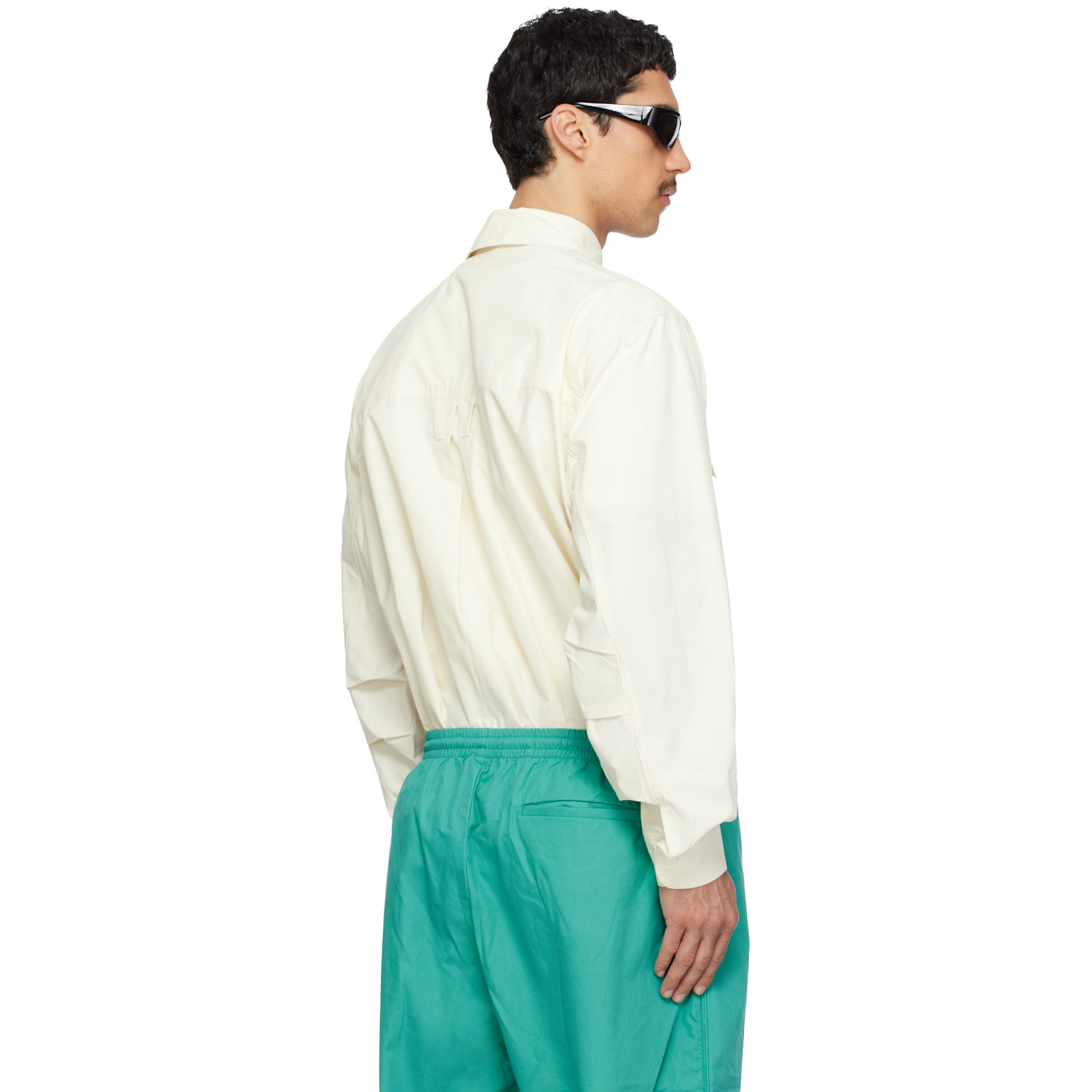  Willy Chavarria Off-white Corcoran Work Shirt 
