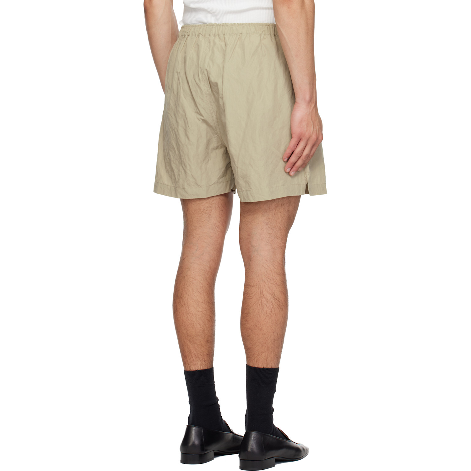  Willy Chavarria Taupe Willy Woven Boxer Shorts 