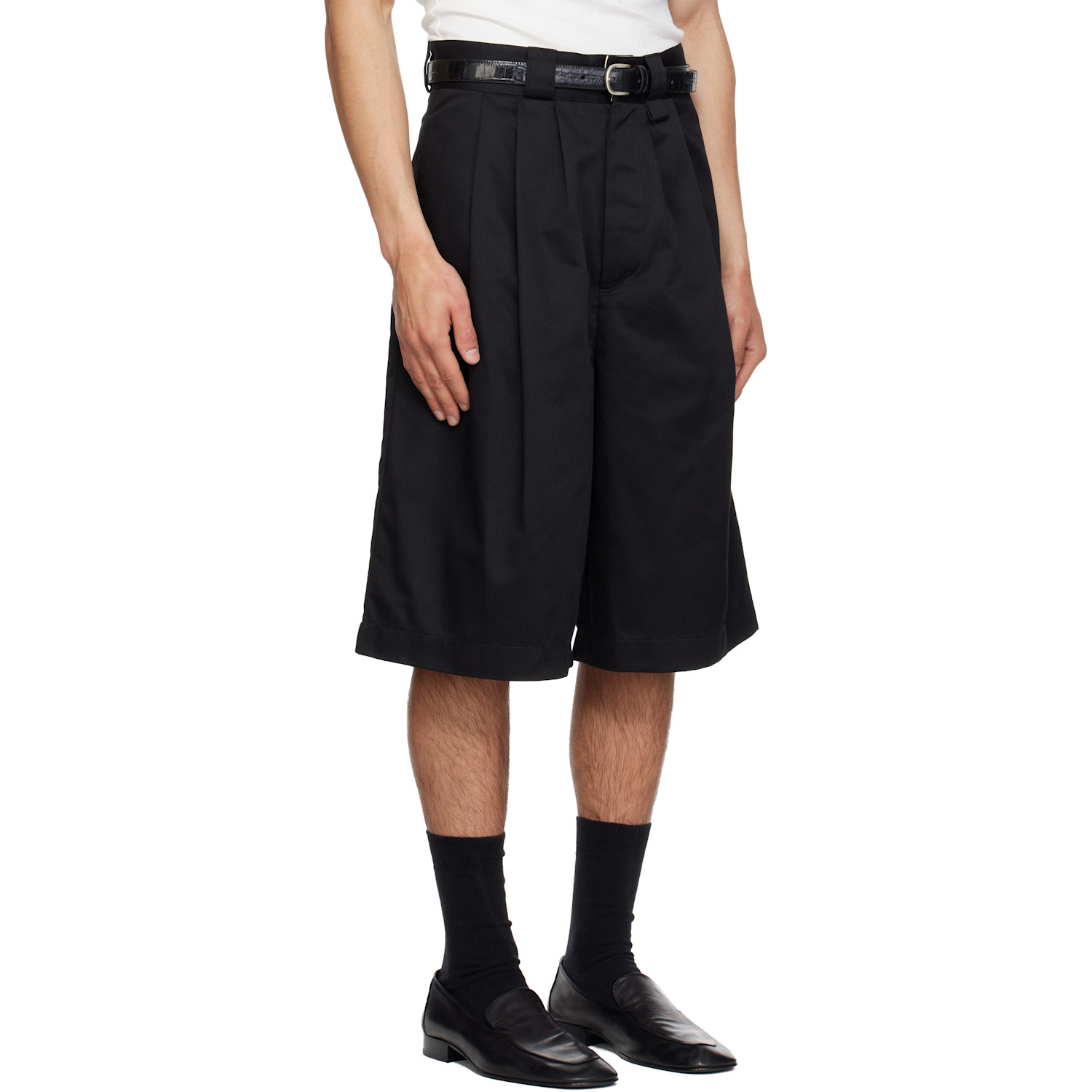  Willy Chavarria Black Borracho Shorts 