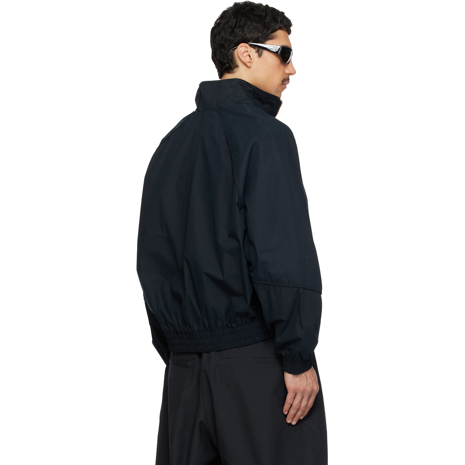  Willy Chavarria Black Ruff Rider Track Jacket 
