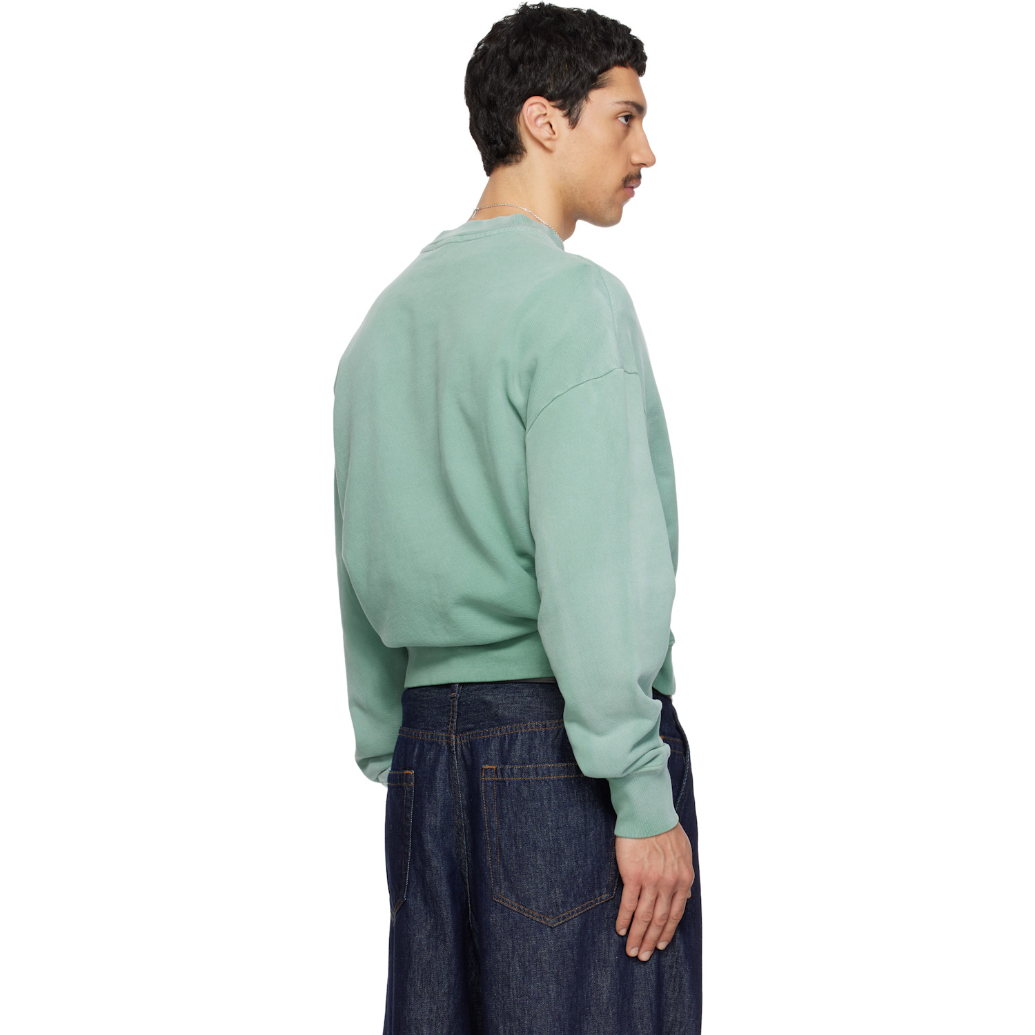  Willy Chavarria Green 'chavarria Community Center' Hooligan Sweatshirt 