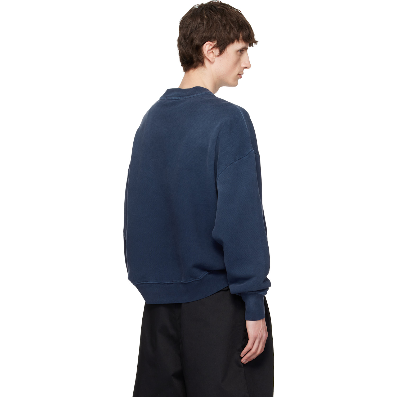  Willy Chavarria Navy 'chavarria Community Center' Hooligan Sweatshirt 