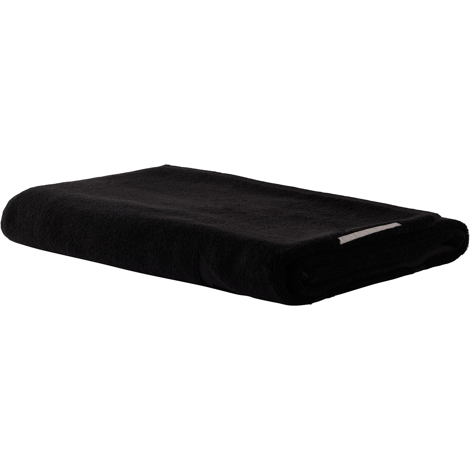  Rick Owens Black Beach Towel 