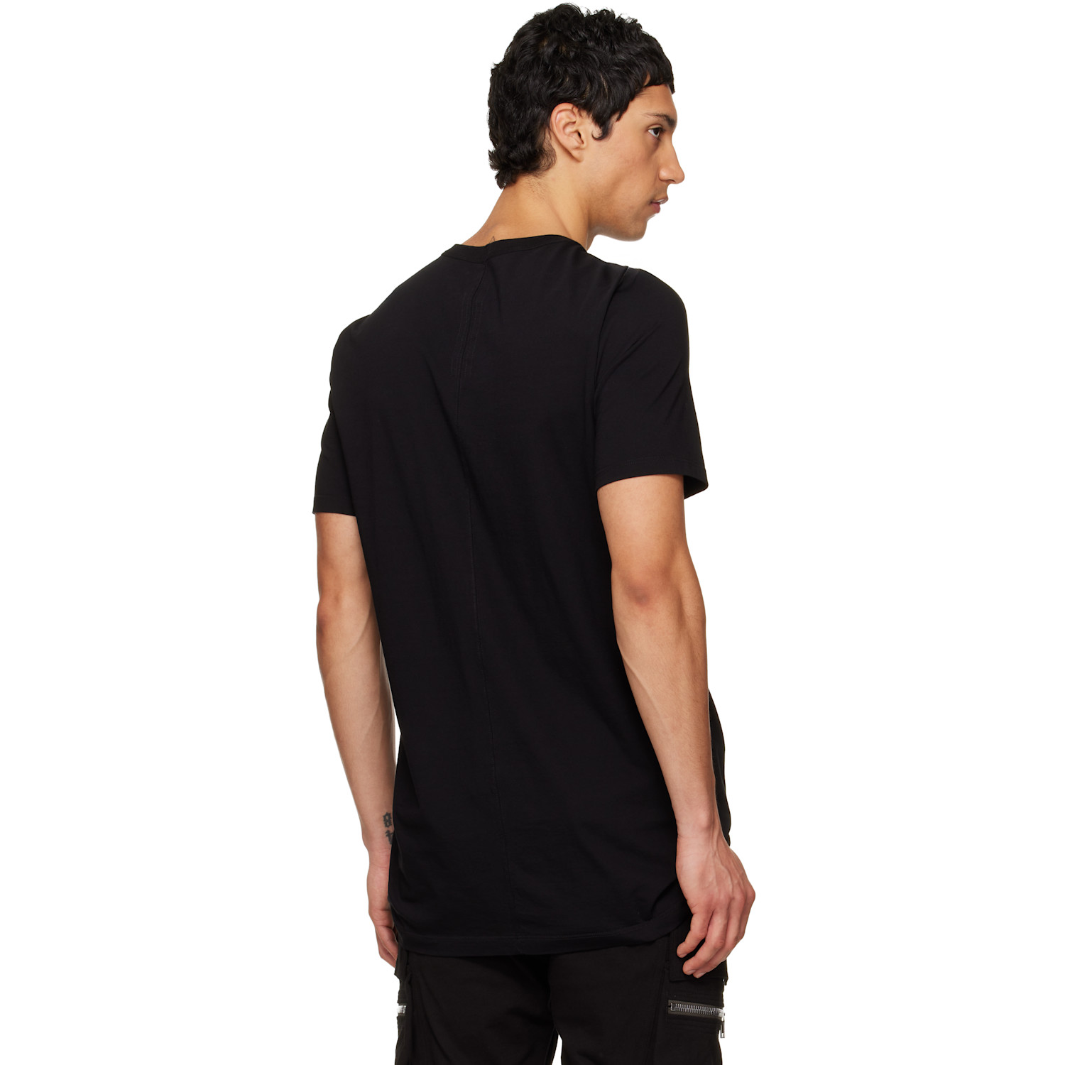  Rick Owens Black Temple Level T-shirt 