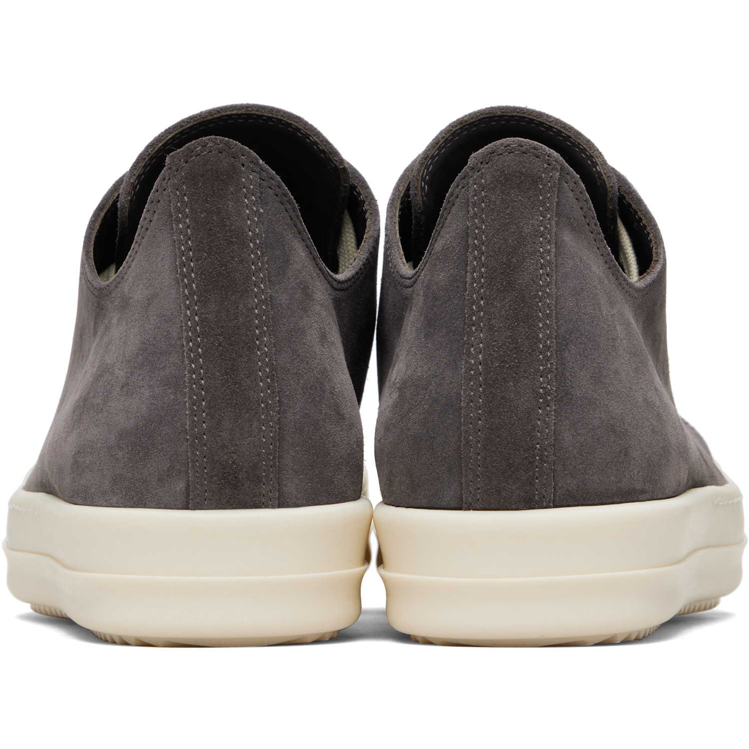  Rick Owens Gray Temple Low Sneakers 