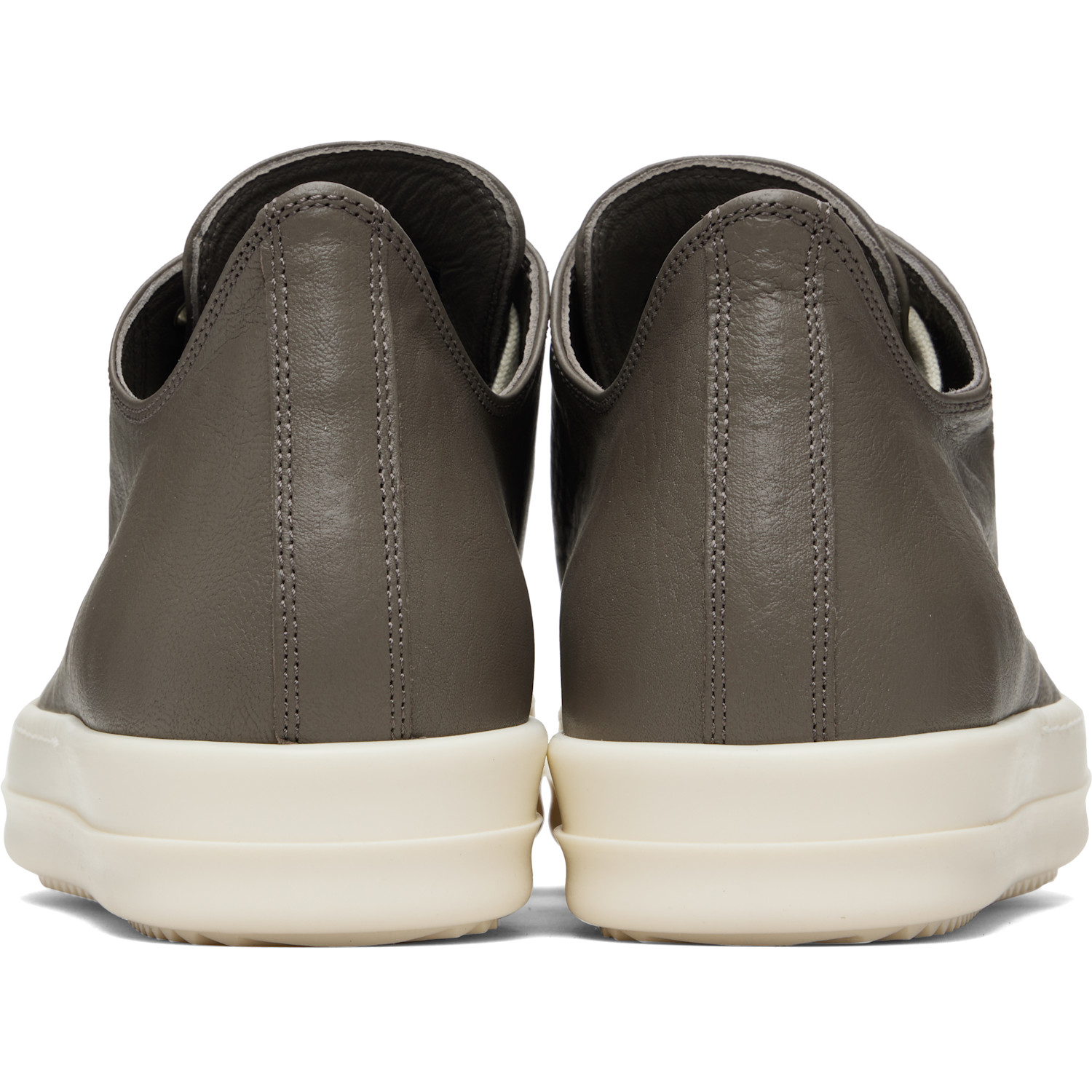 Rick Owens Gray Temple Low Sneakers 