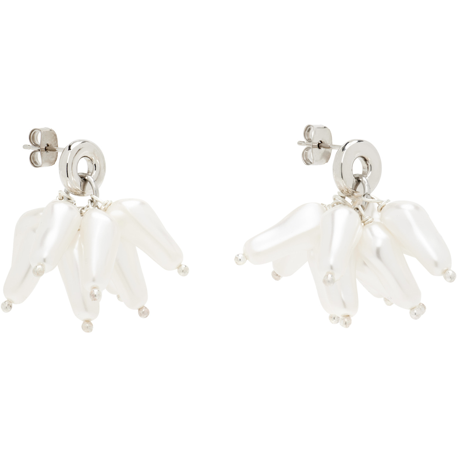  Justine Clenquet Moon Earrings 