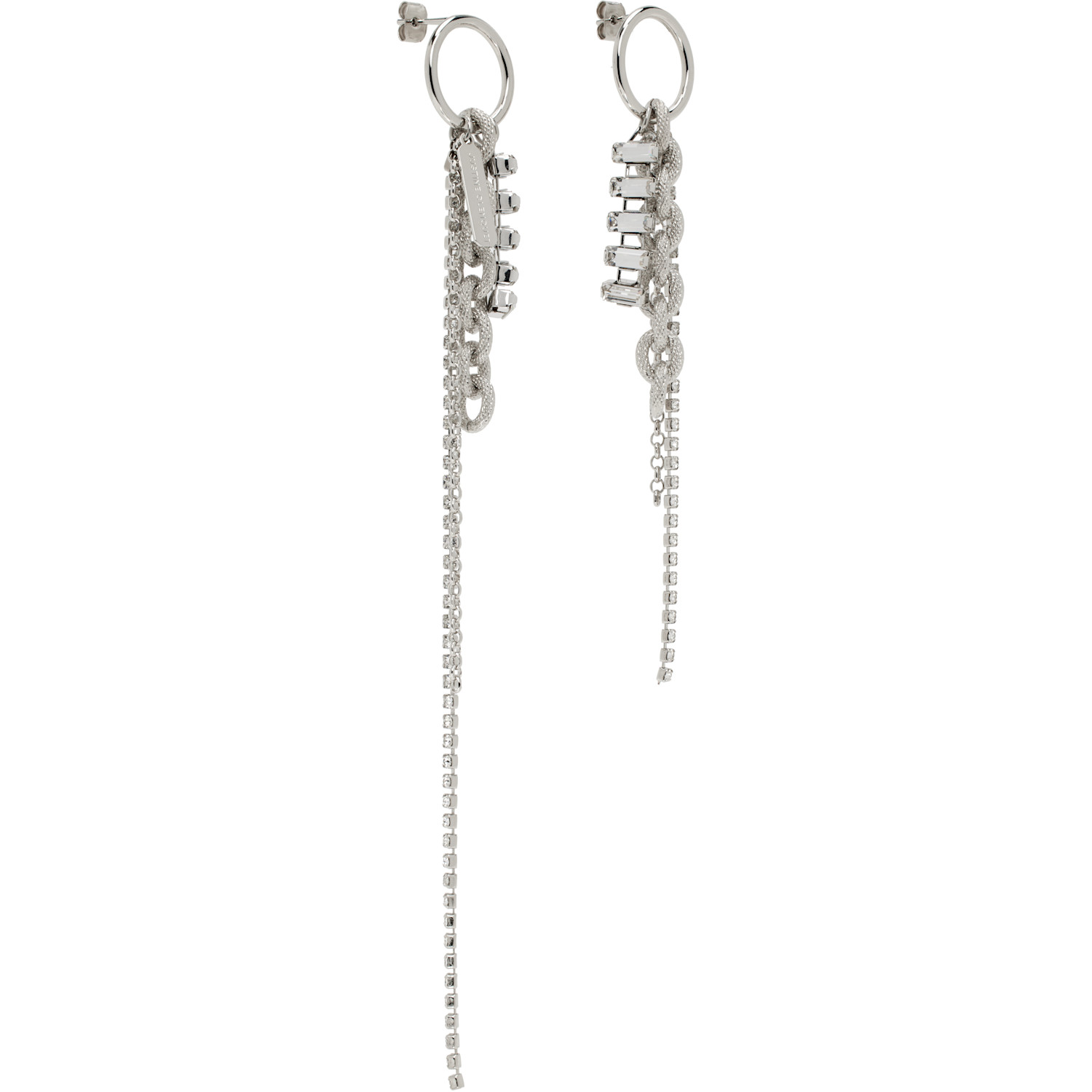  Justine Clenquet Chloe Crystal Earrings 