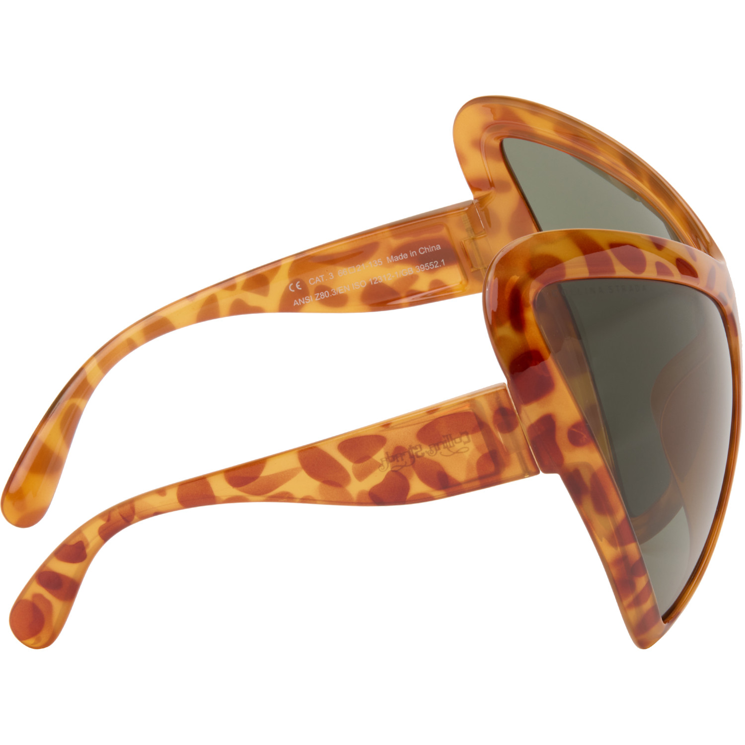  Collina Strada Brown Mariposa Sunglasses 
