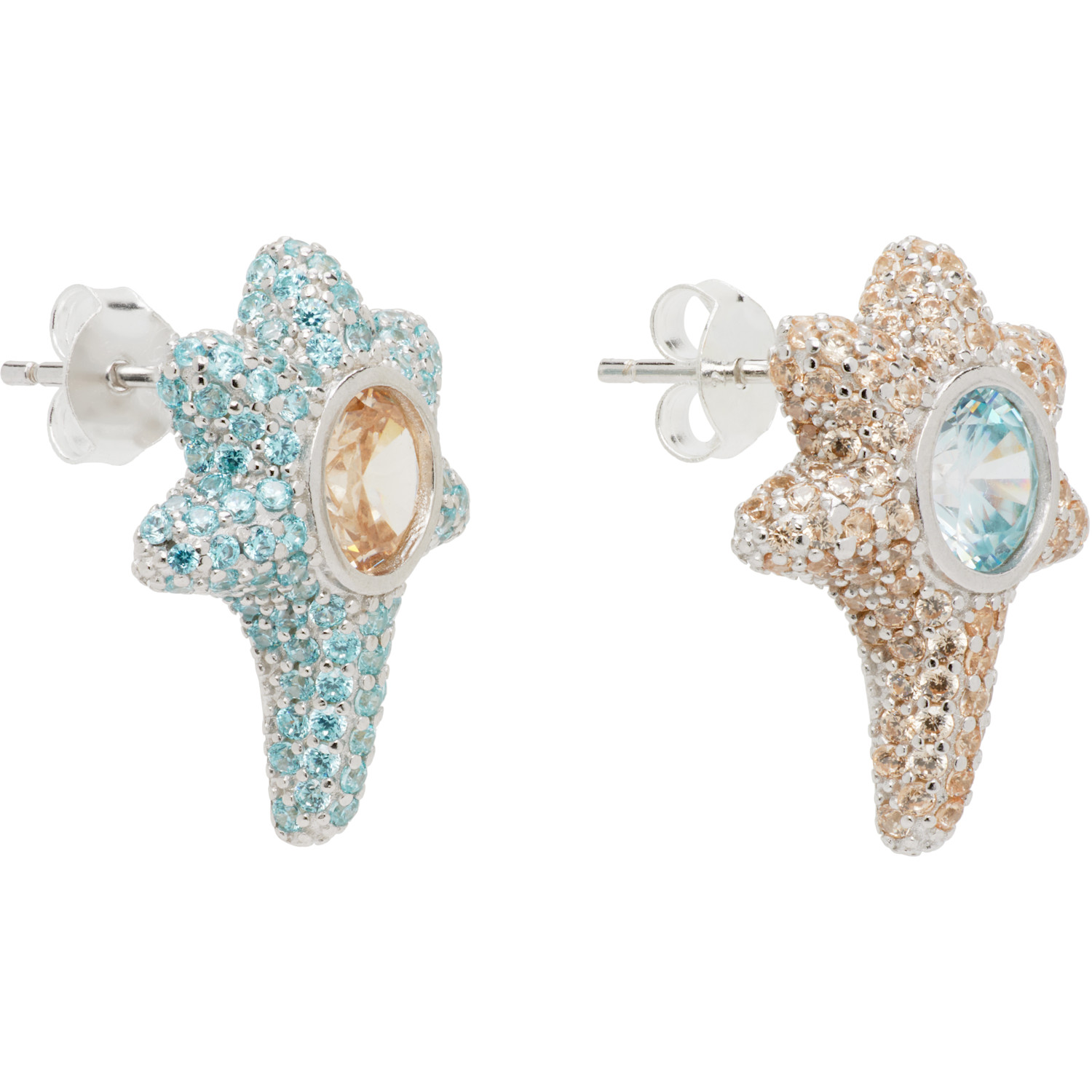  Collina Strada Coral Stud Earrings 