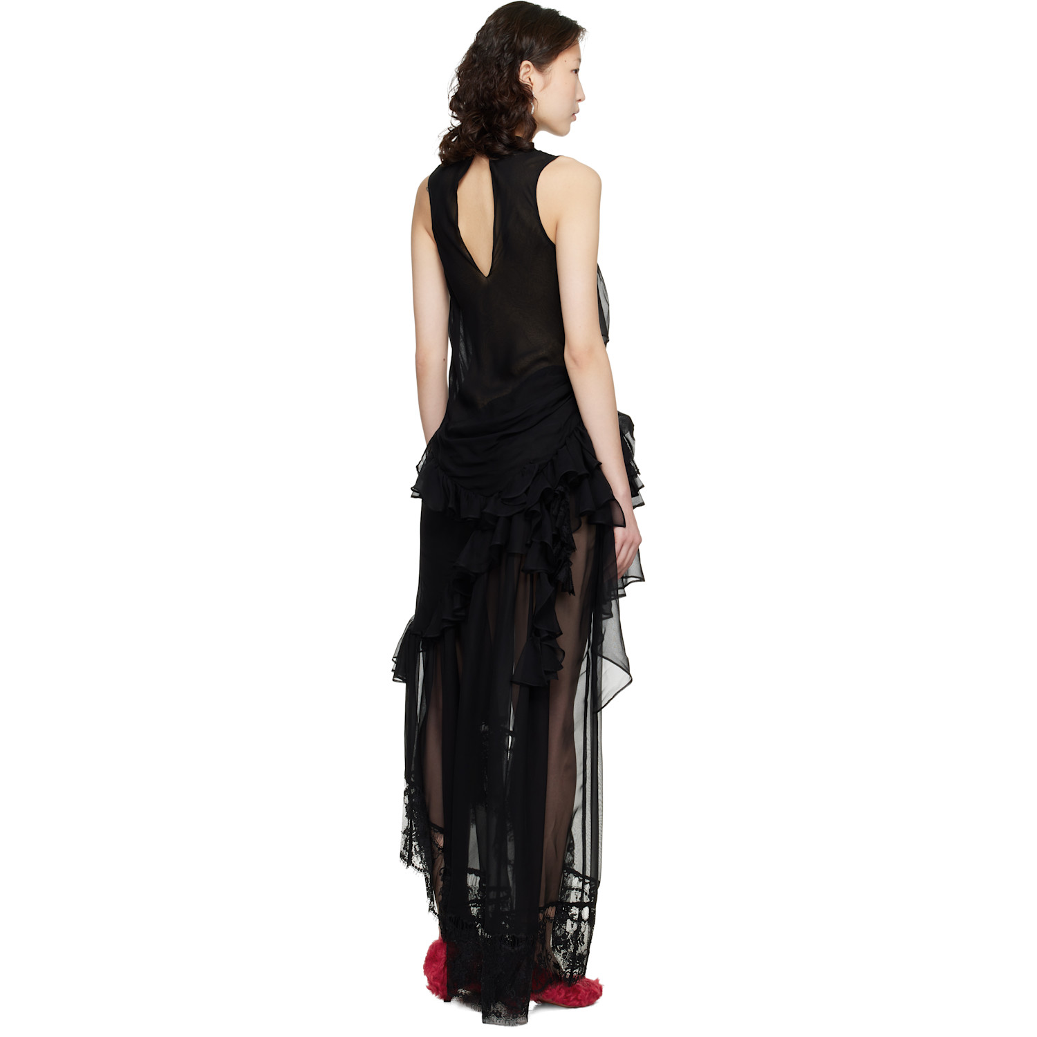 Collina Strada Black Angelica Maxi Dress 