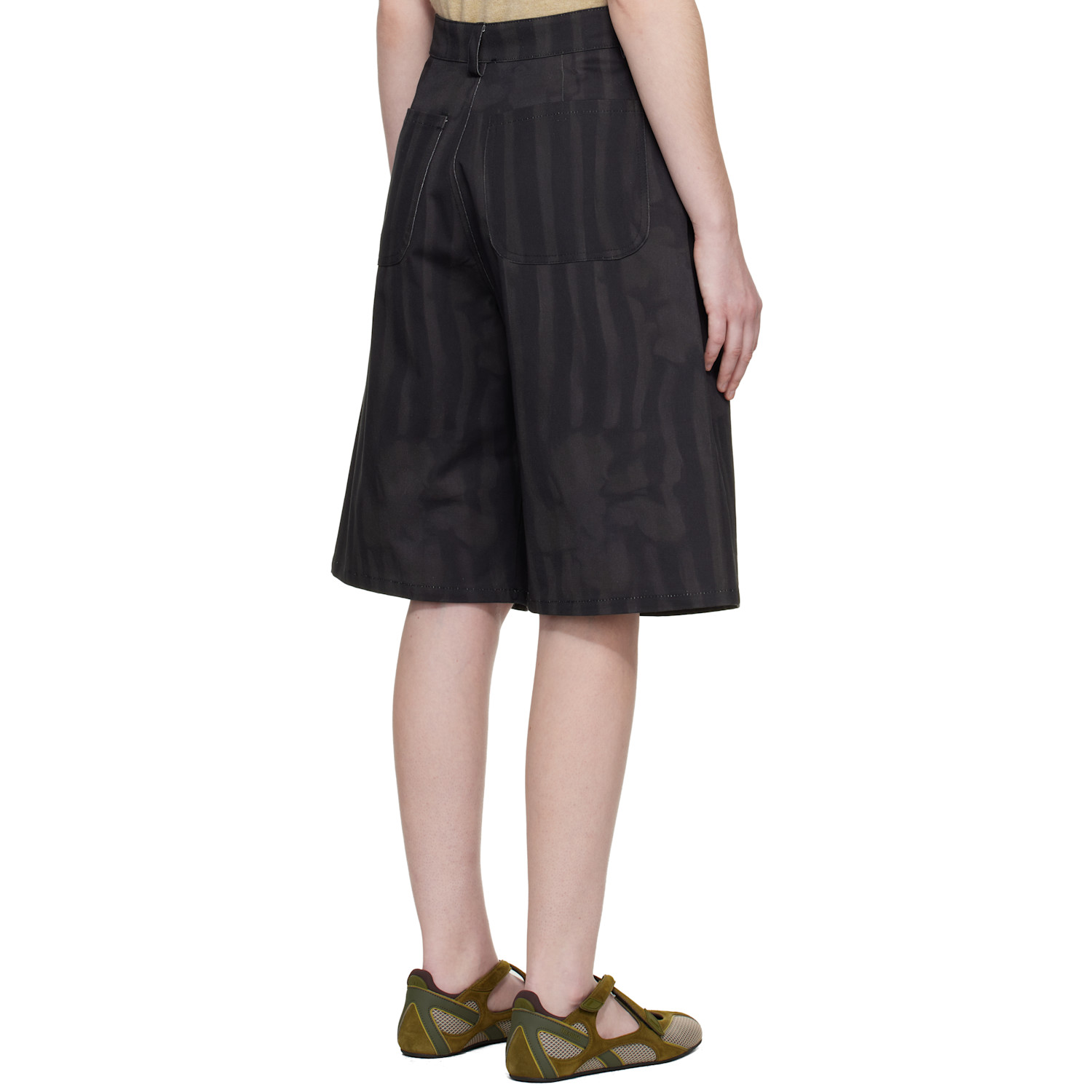  Collina Strada Black Catchfly Shorts 