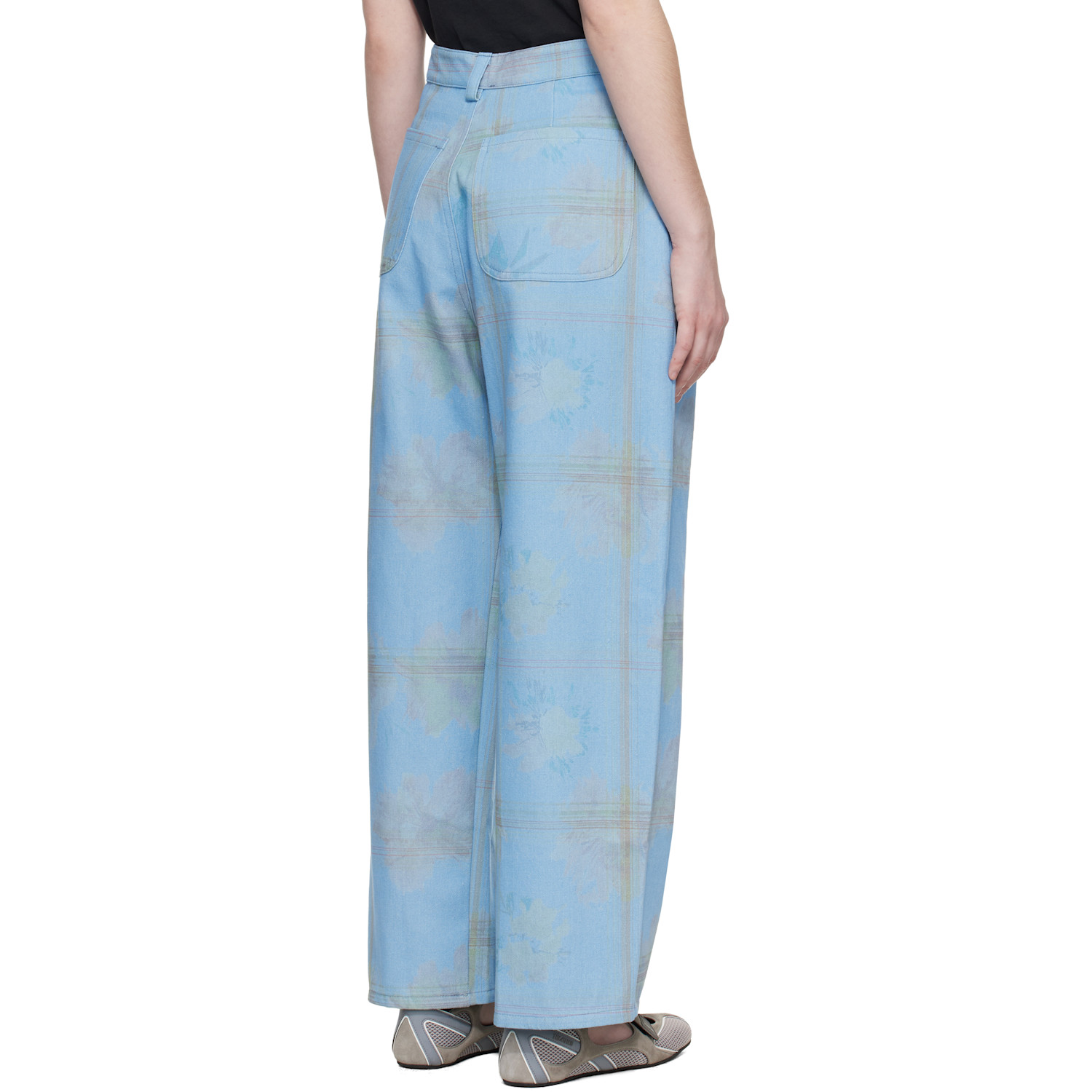  Collina Strada Blue Catchfly Denim Trousers 
