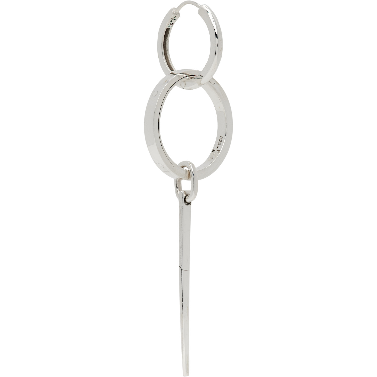  Parts Of Four Hoop V2 Earring 