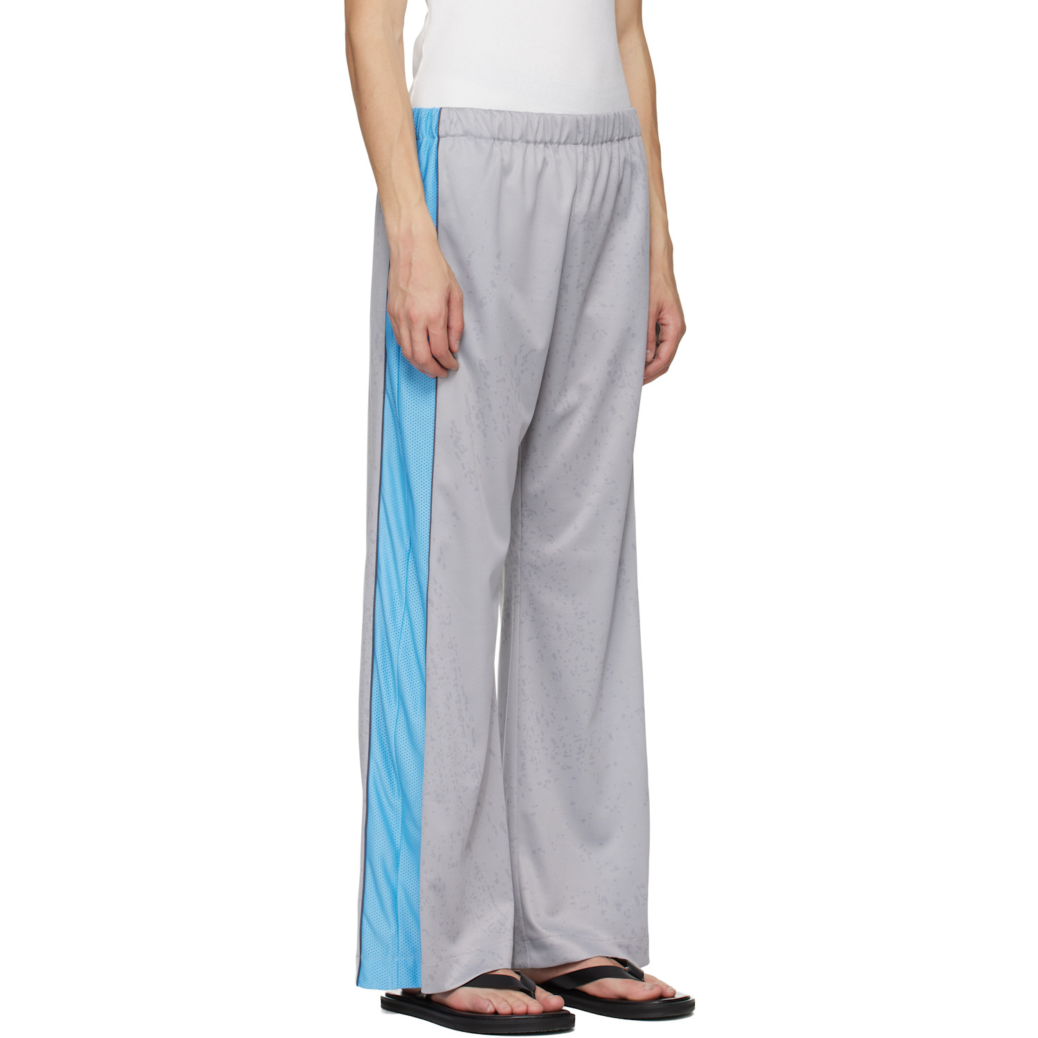  Serapis Gray Football Track Pants 