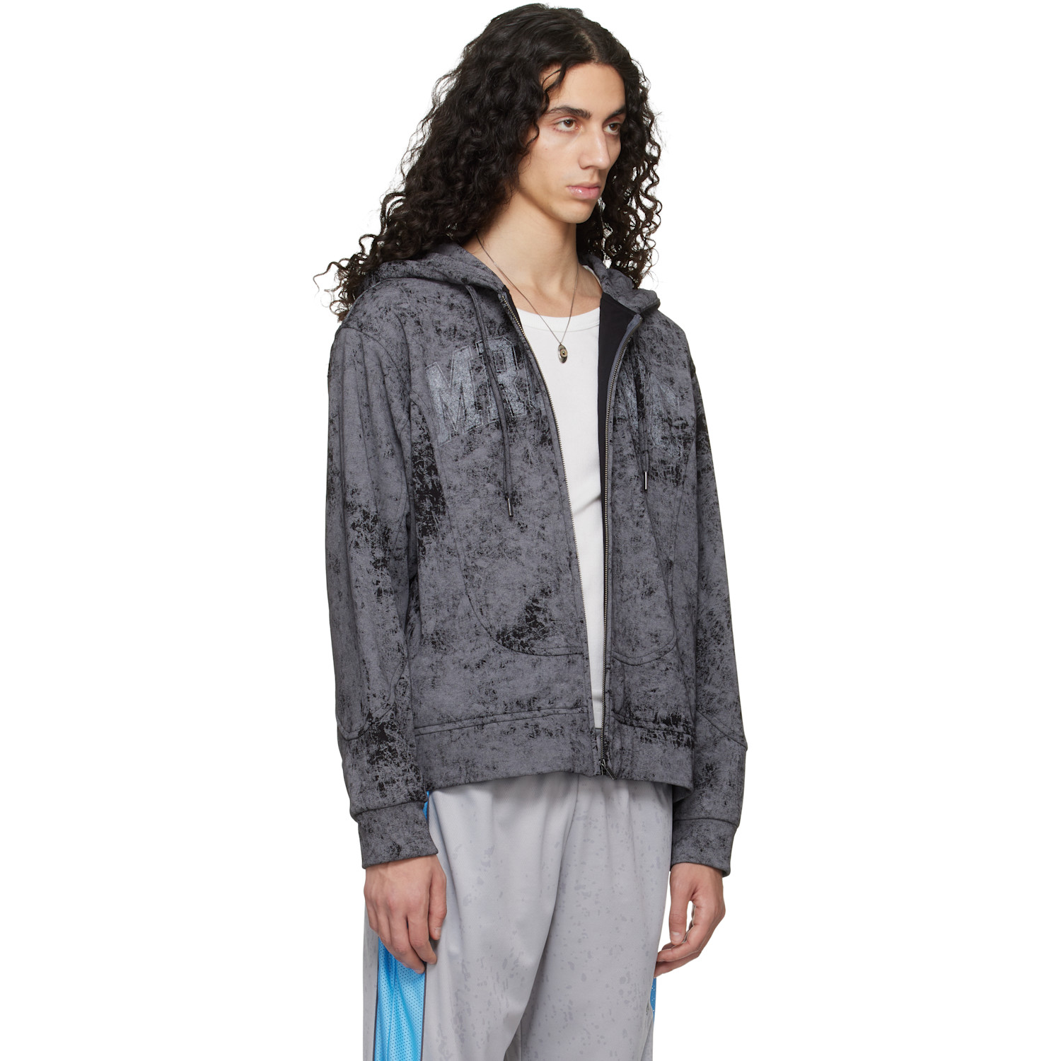  Serapis Gray Track Hoodie 