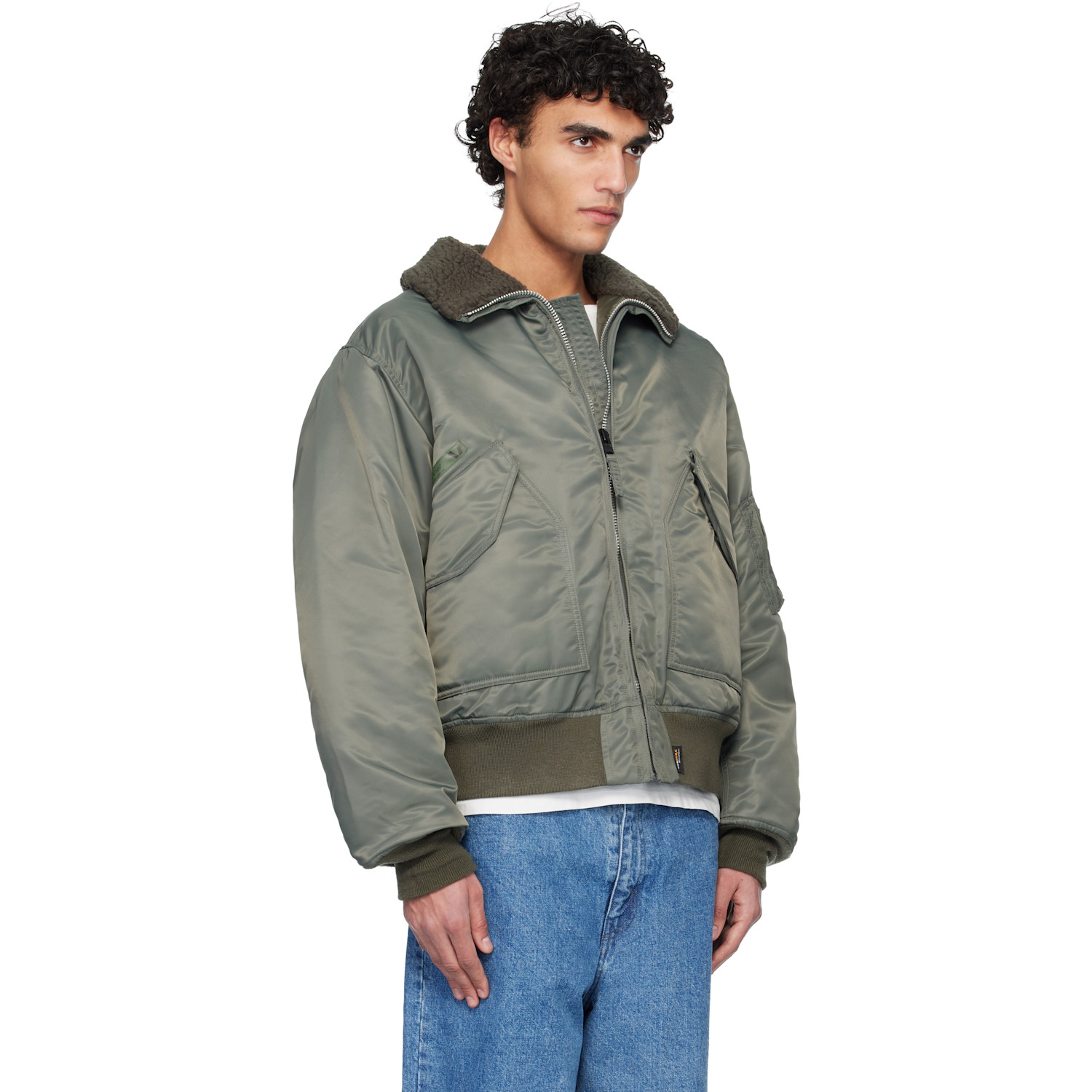  Wtaps Khaki Drab Es Bomber Jacket 