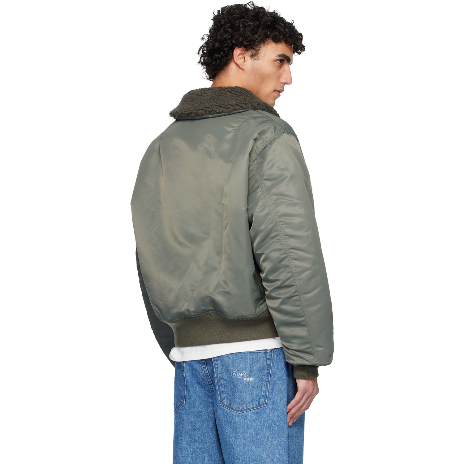  Wtaps Khaki Drab Es Bomber Jacket 