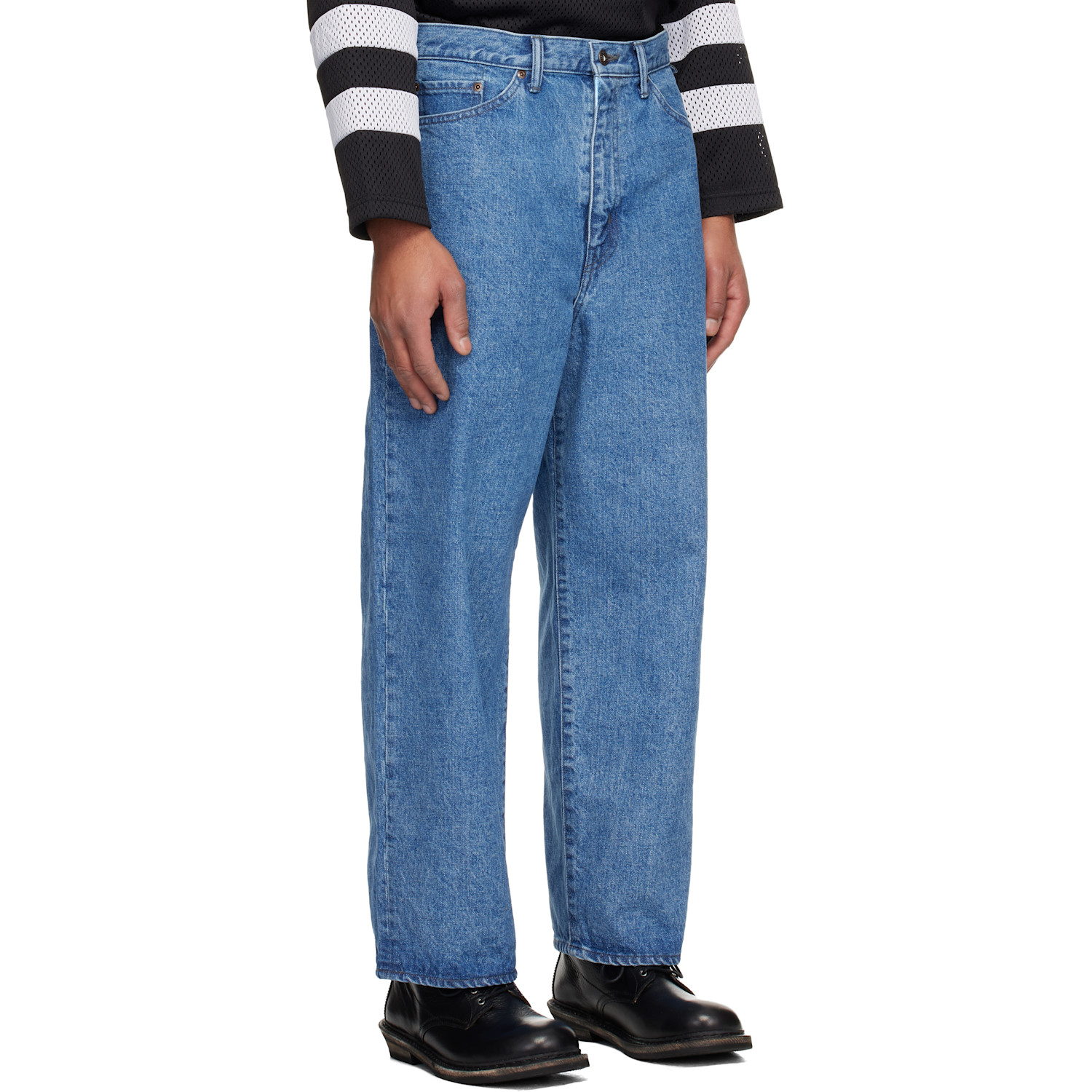  Wtaps Blue 'blues Straight' Jeans 