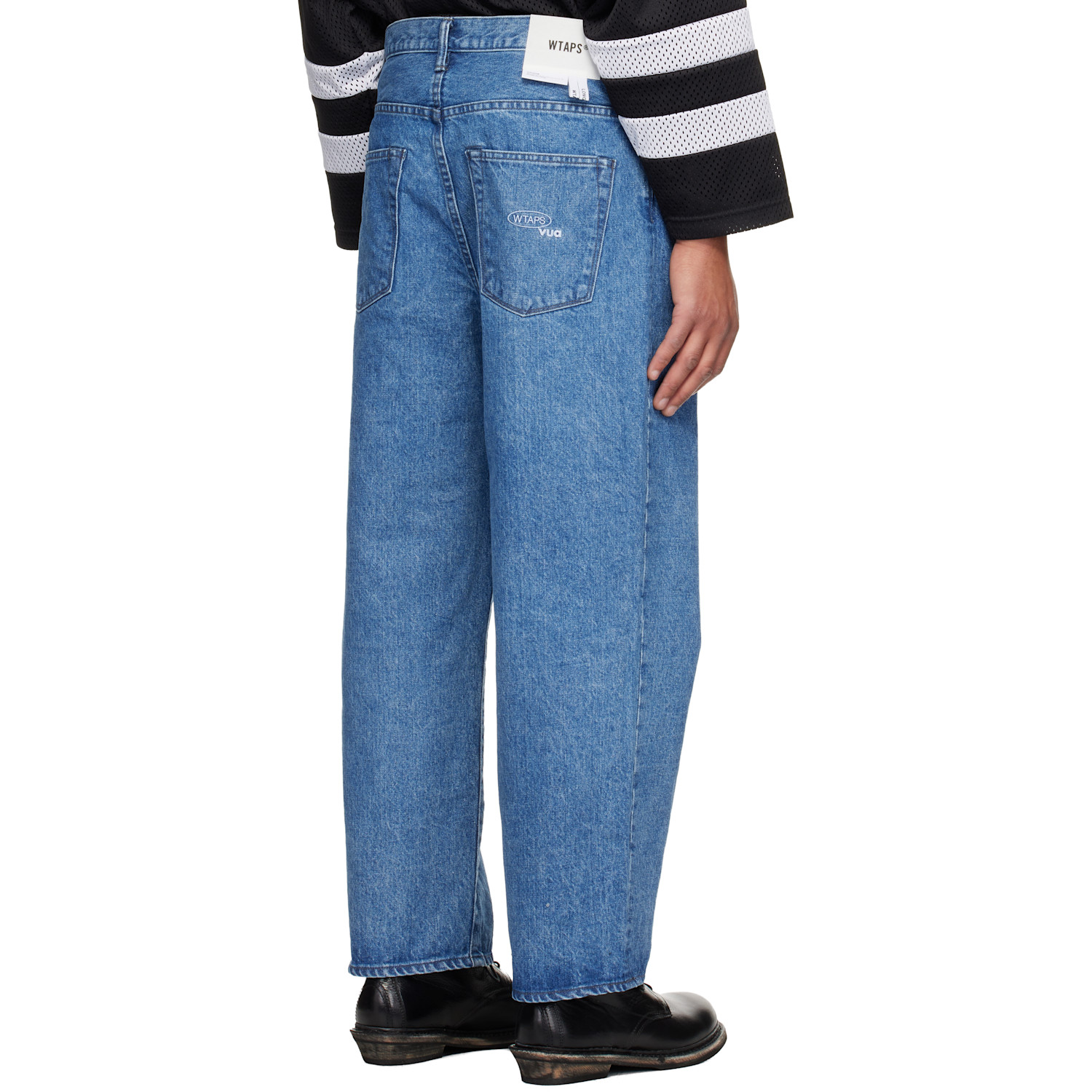  Wtaps Blue 'blues Straight' Jeans 