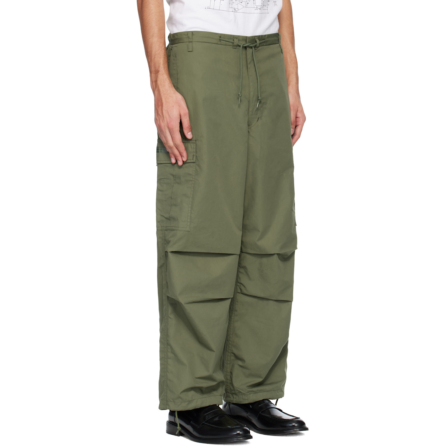  Wtaps Khaki Nyco Weather Cargo Pants 