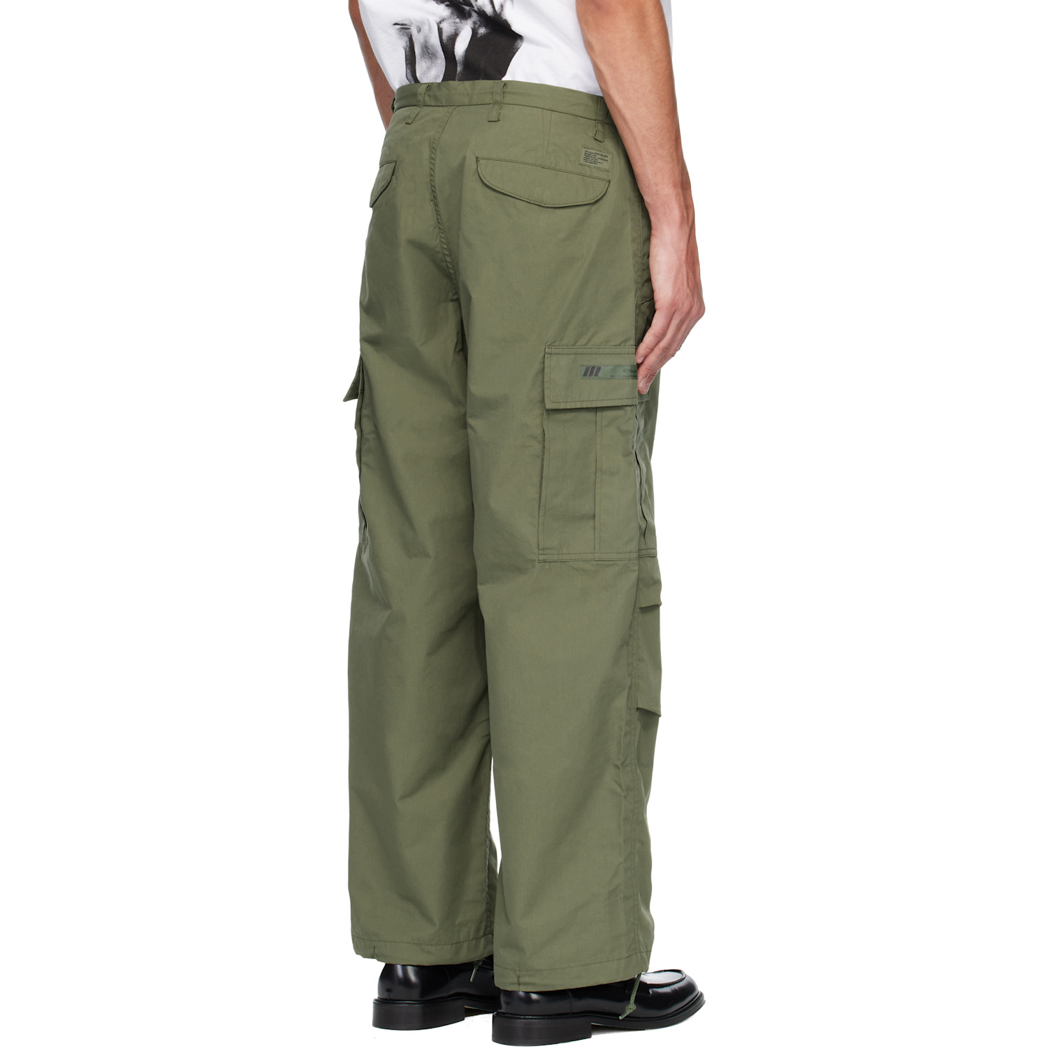  Wtaps Khaki Nyco Weather Cargo Pants 