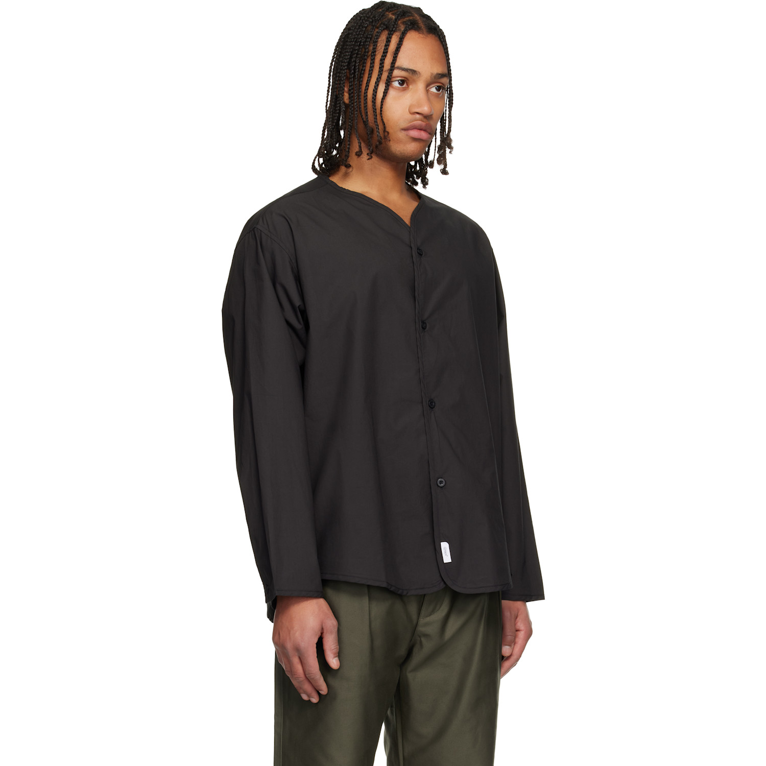  Wtaps Black Scout 01 Ls Shirt 