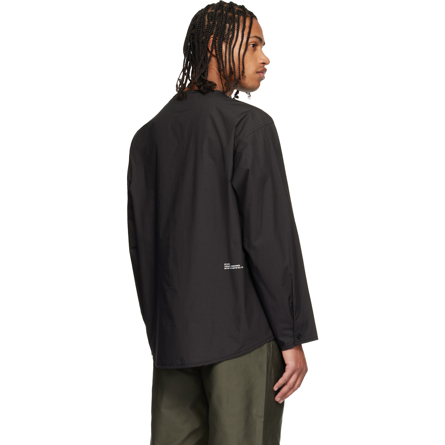  Wtaps Black Scout 01 Ls Shirt 