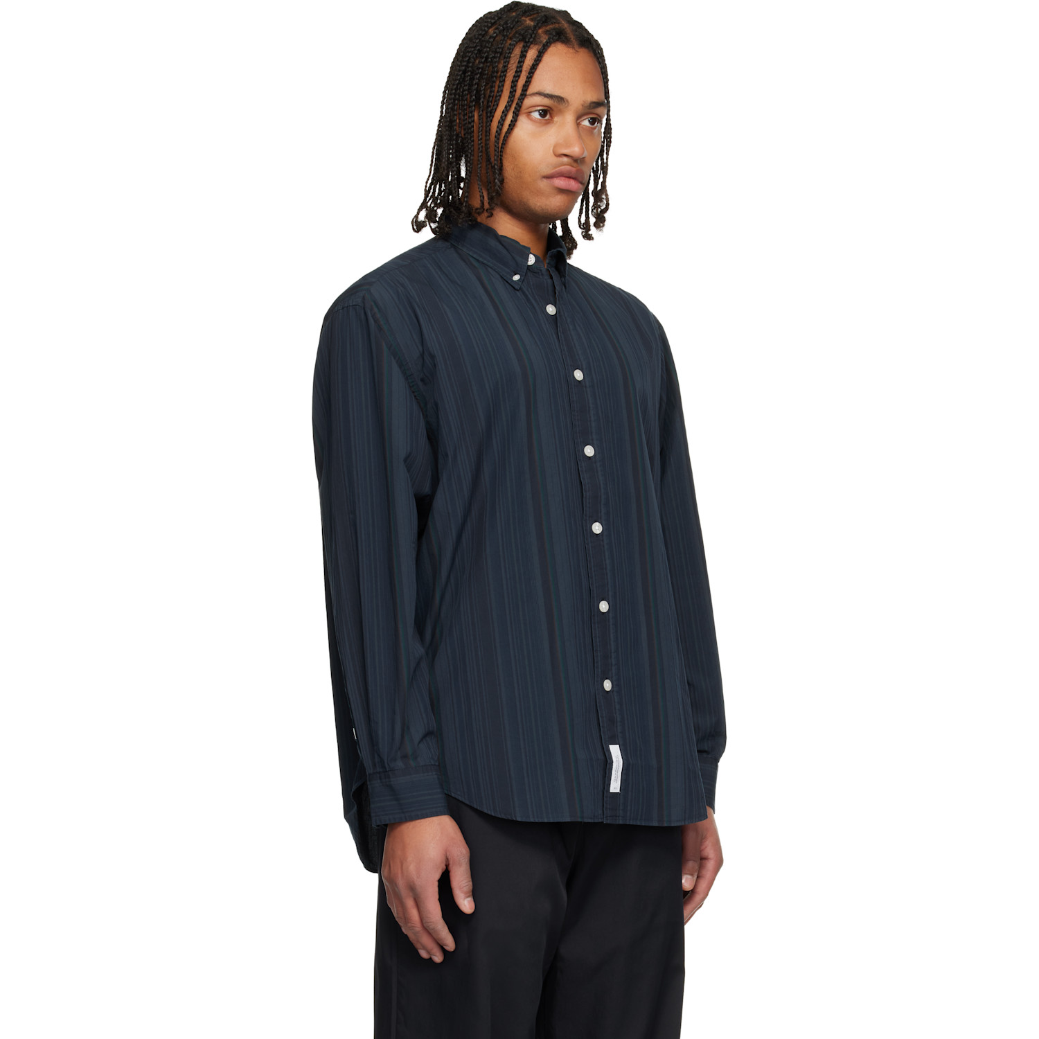  Wtaps Navy Bd 05 Shirt 