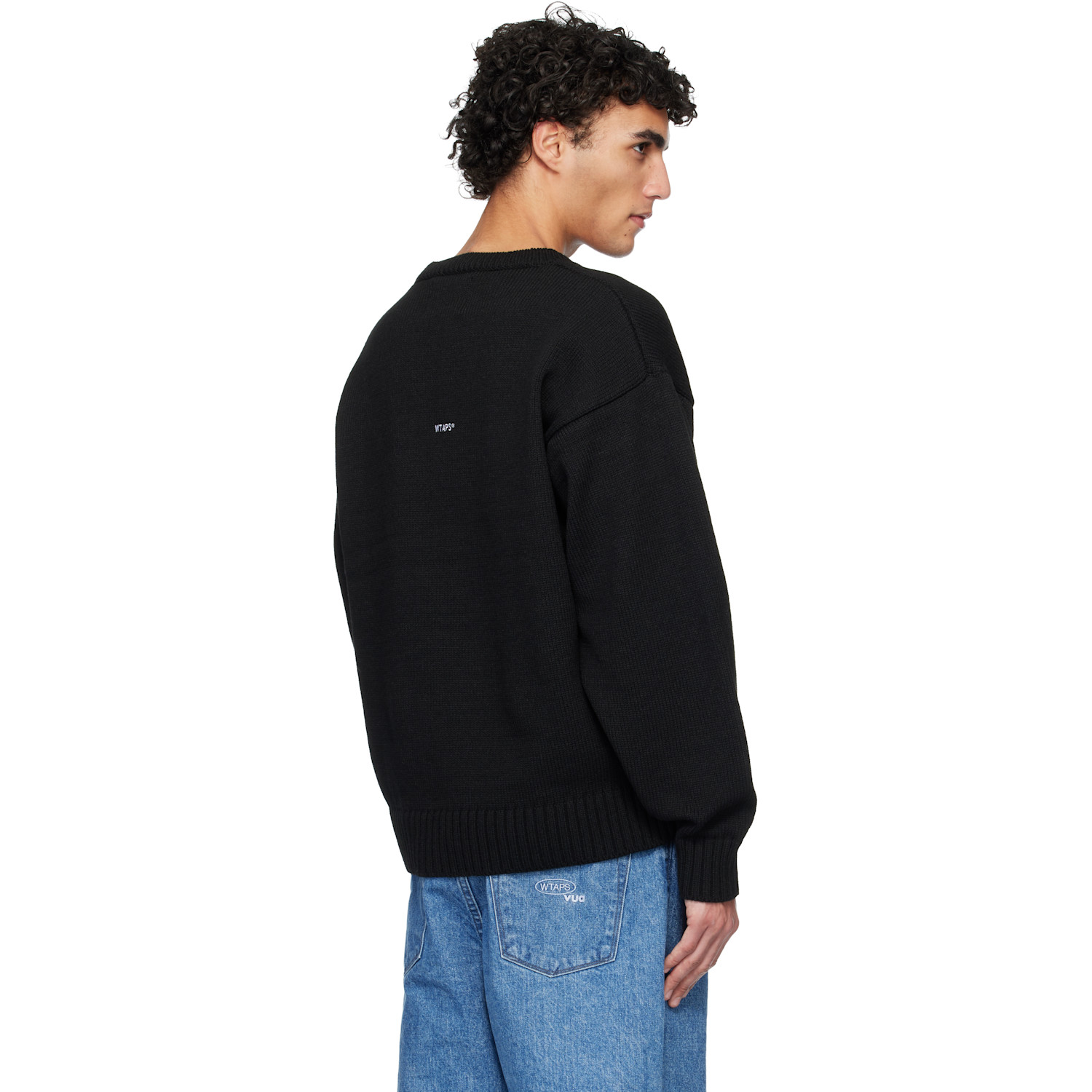  Wtaps Black Afa Crewneck 