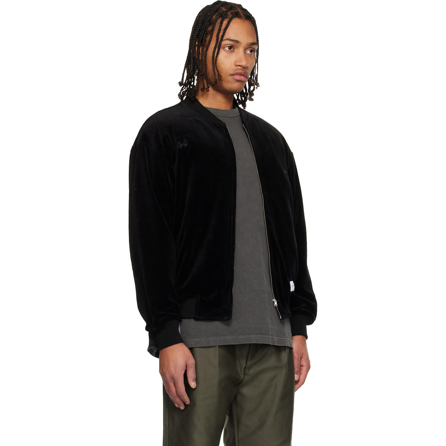  Wtaps Black Athletic Track Jacket 