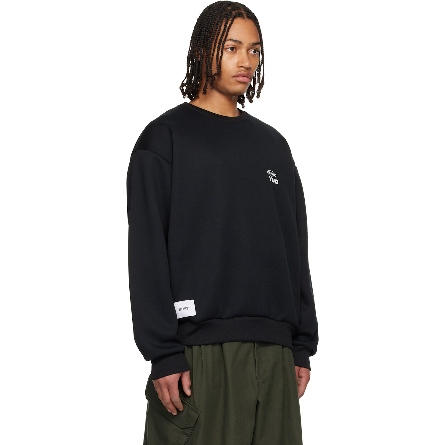  Wtaps Black Wound Sweatshirt 