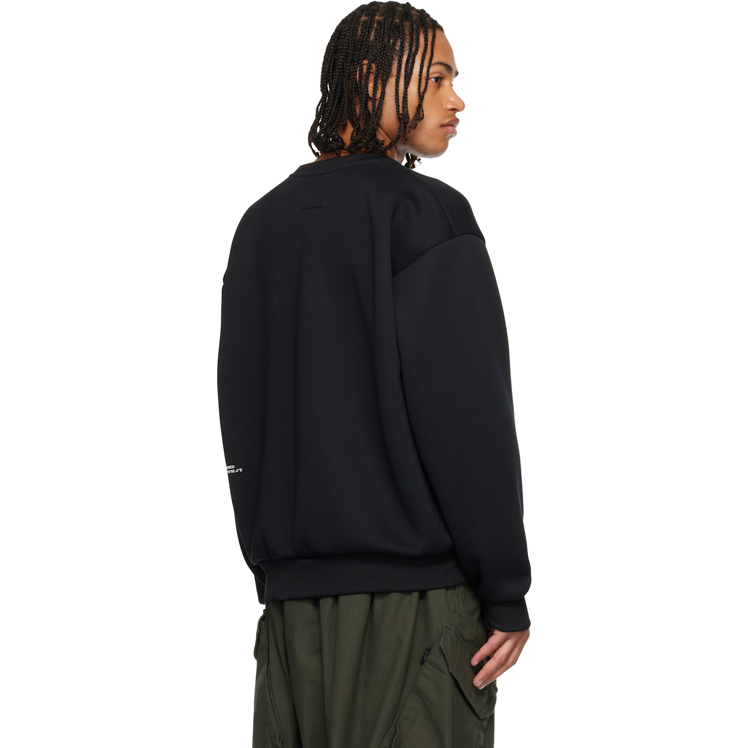 Wtaps Black Wound Sweatshirt 