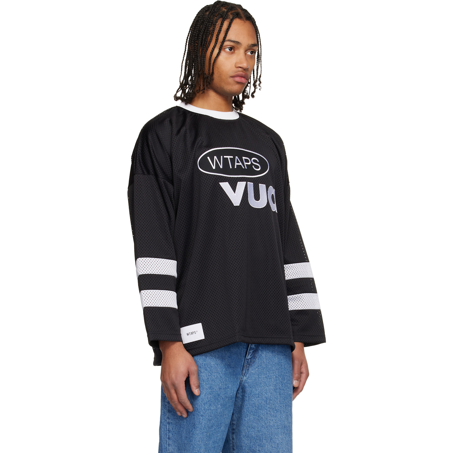  Wtaps Black Netminder Ls T-shirt 