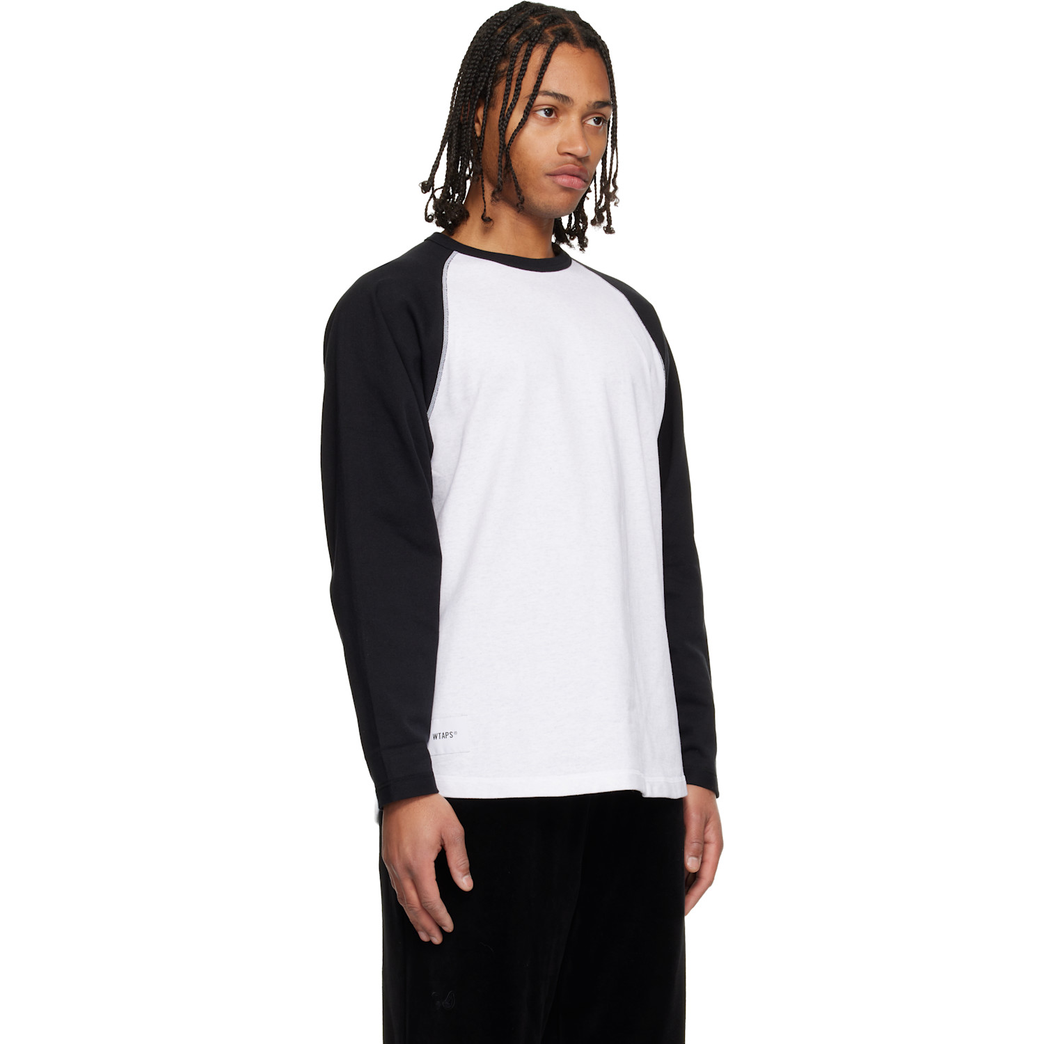  Wtaps Black & Gray Ian Ls T-shirt 