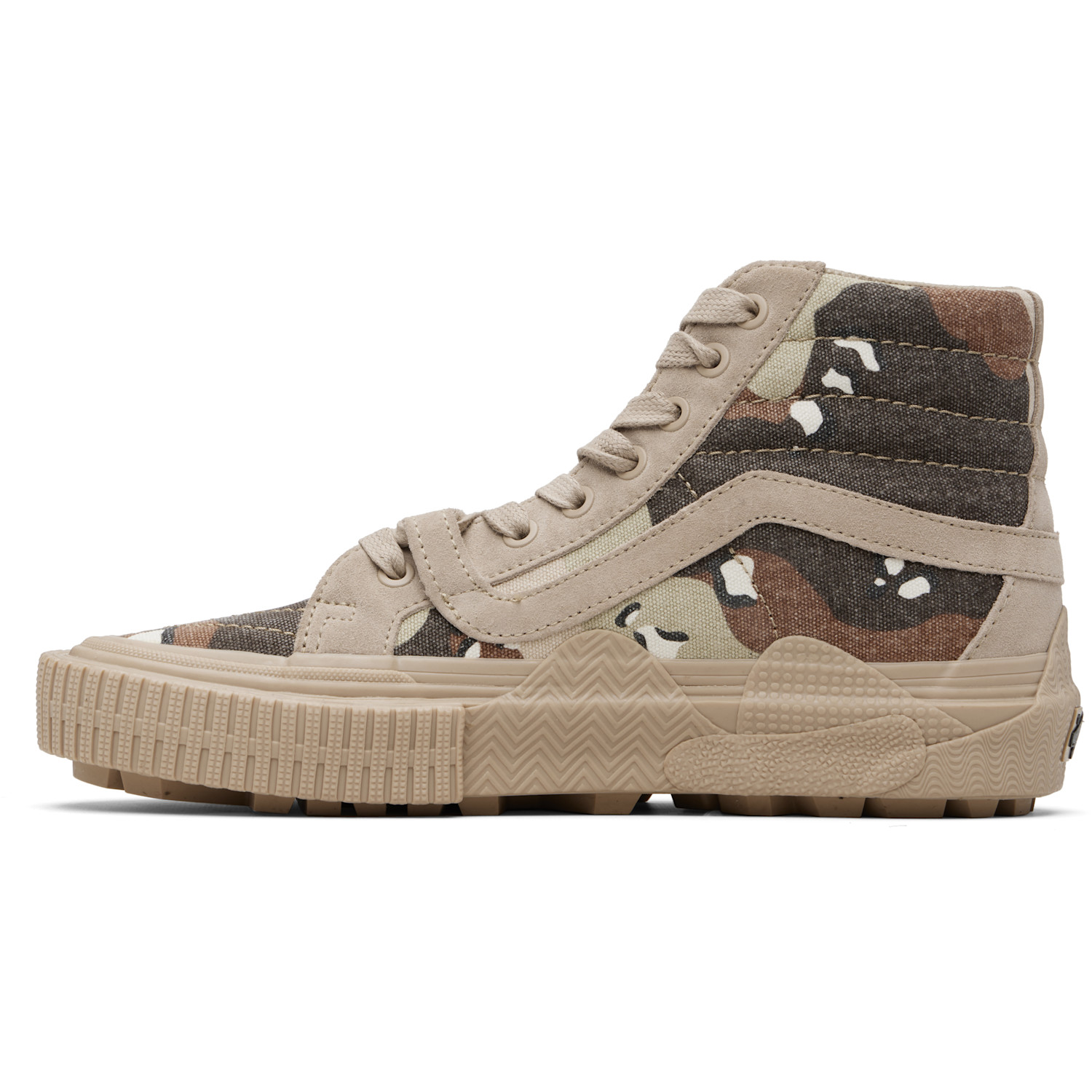  Wtaps Beige Vans & Oamc Edition Sk8-hi Gl Lug Sneakers 