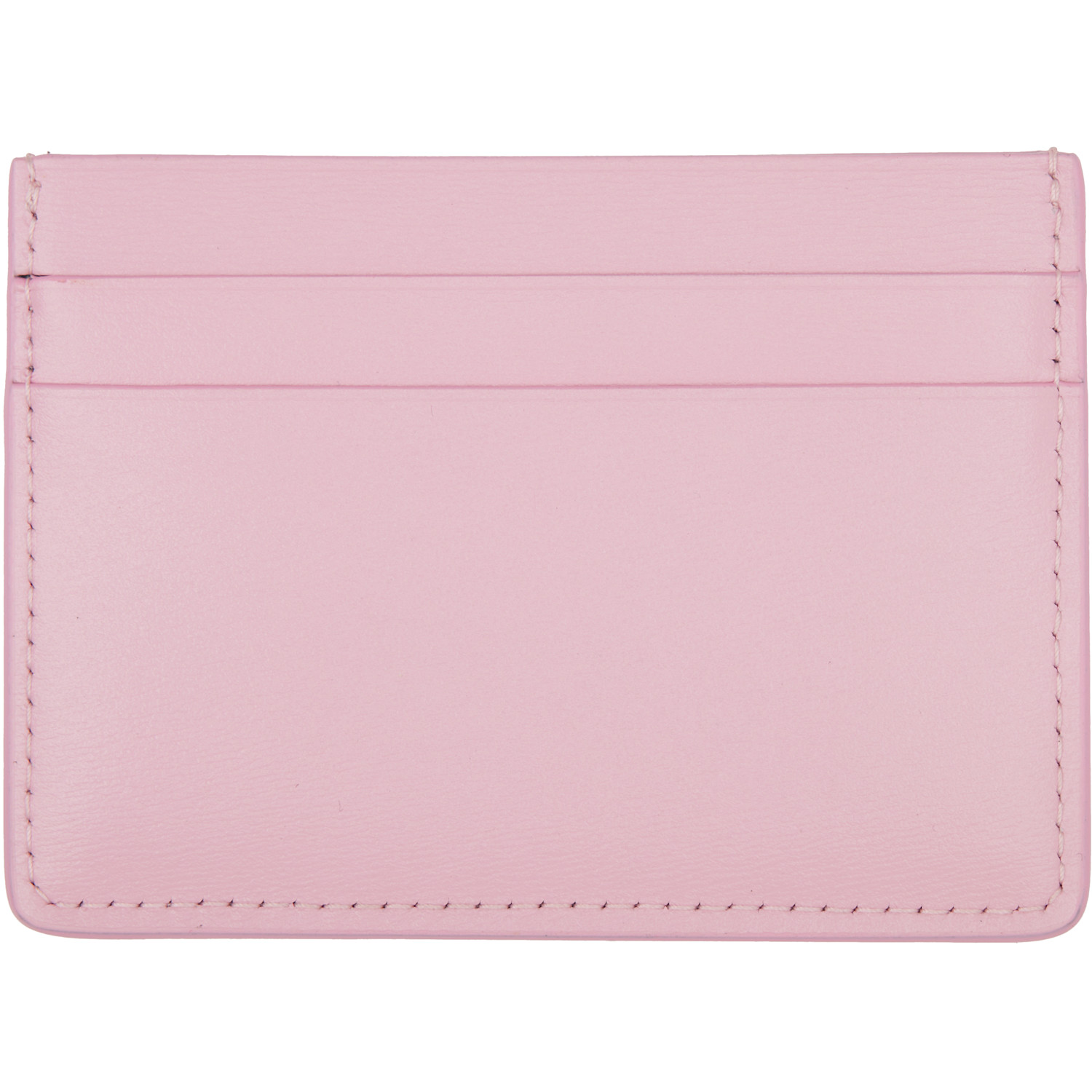  Jil Sander Pink Leather Card Holder 